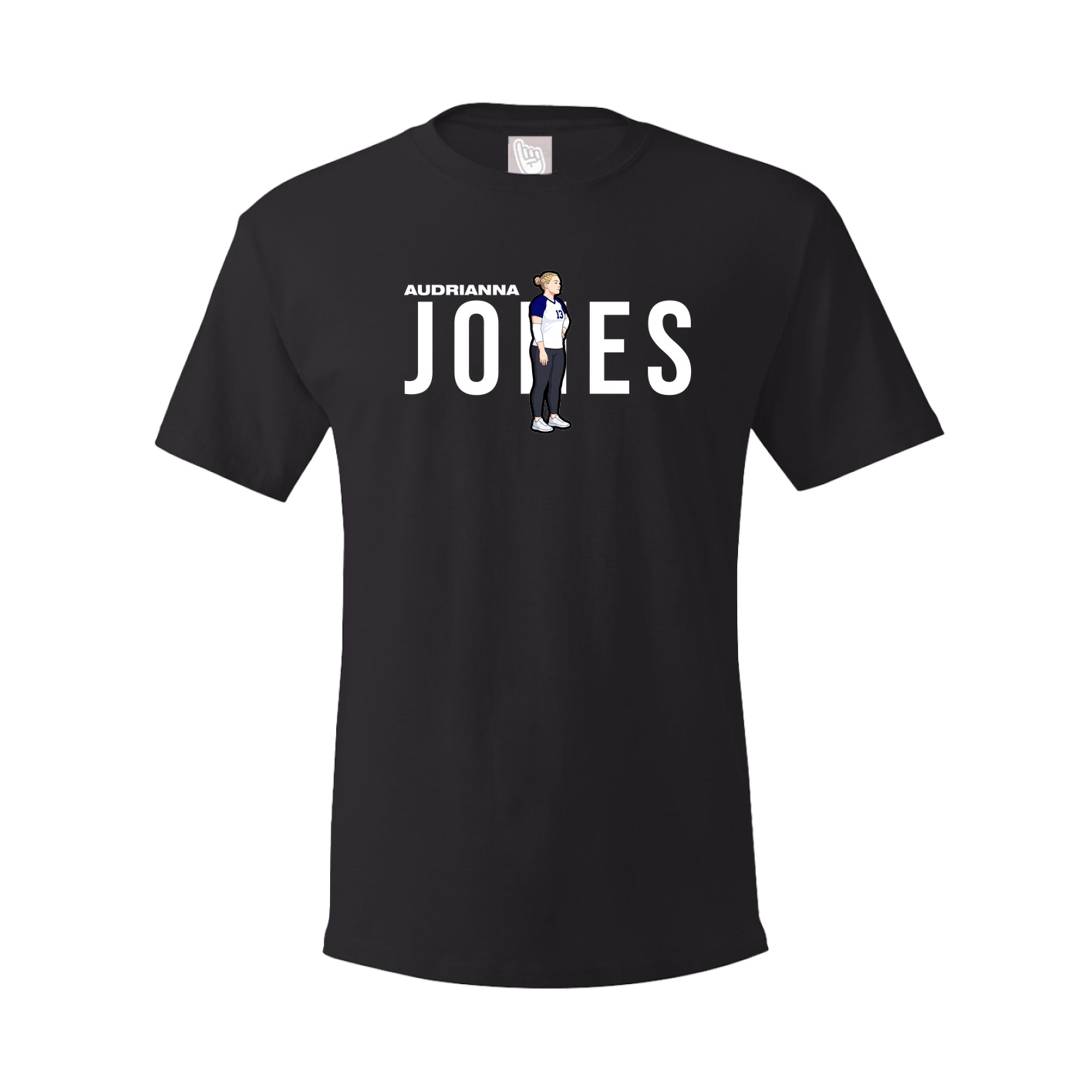 Tee — Player Name in Black