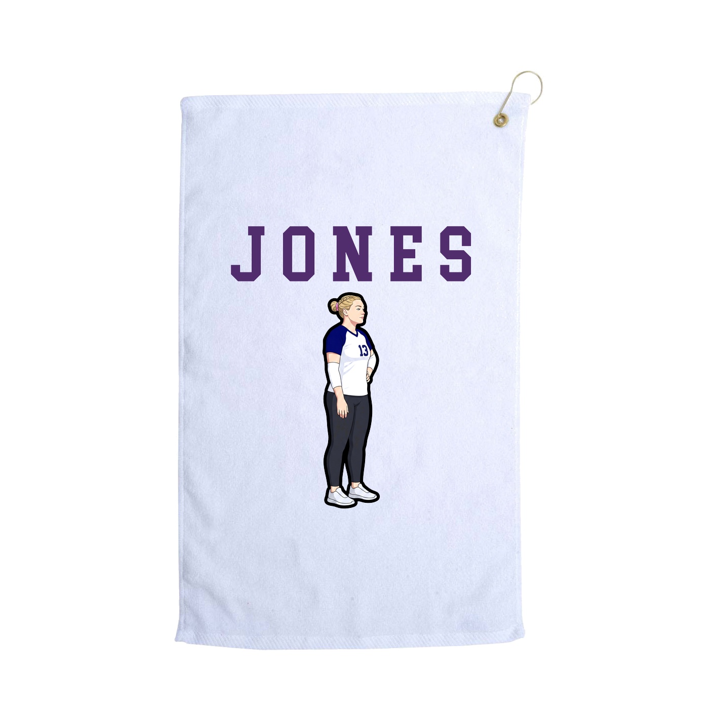 Golf Towel — Shirsey in White