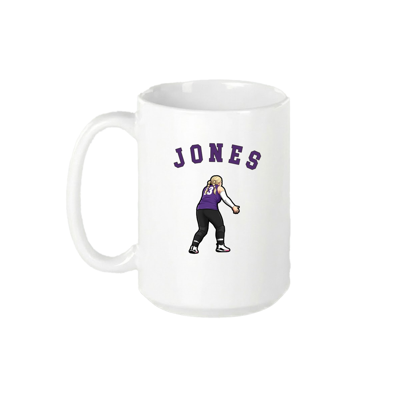 15oz Coffee Mug — Shirsey Arch in White