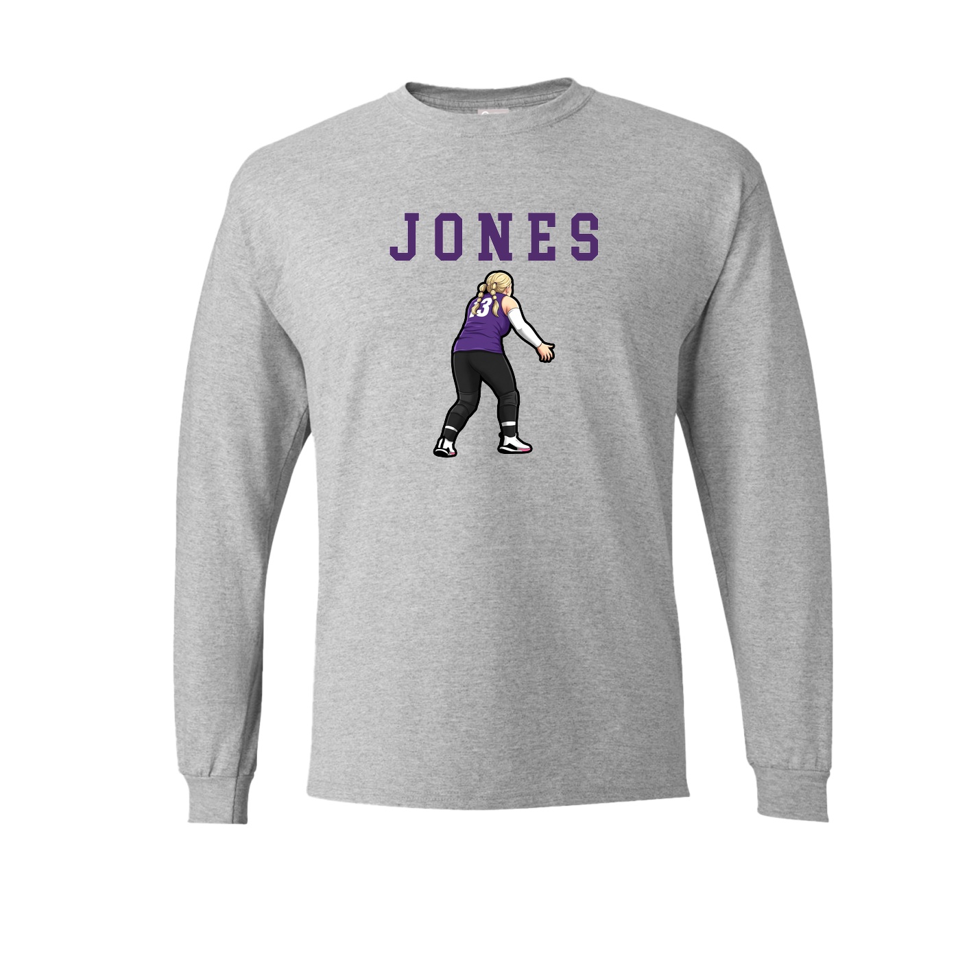 Long Sleeve Tee — Shirsey in Grey