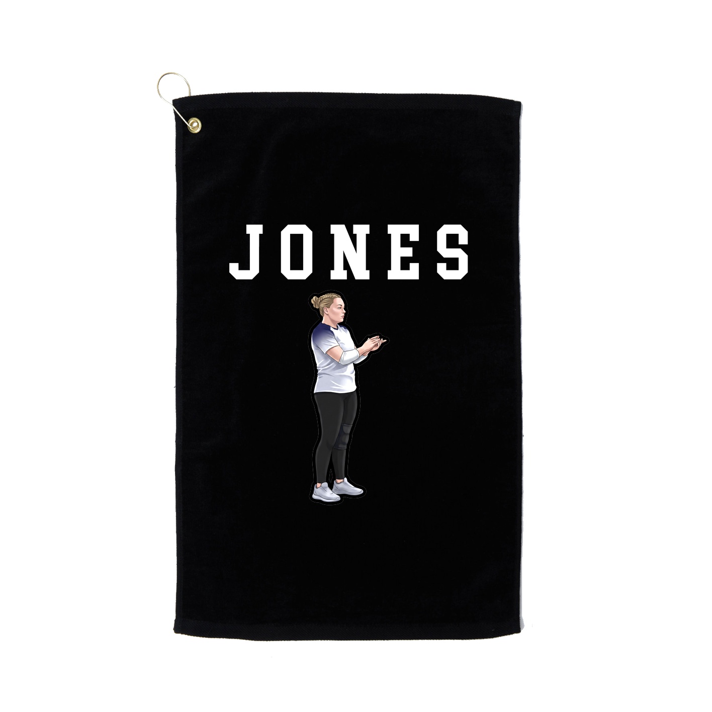 Golf Towel — Shirsey in Black