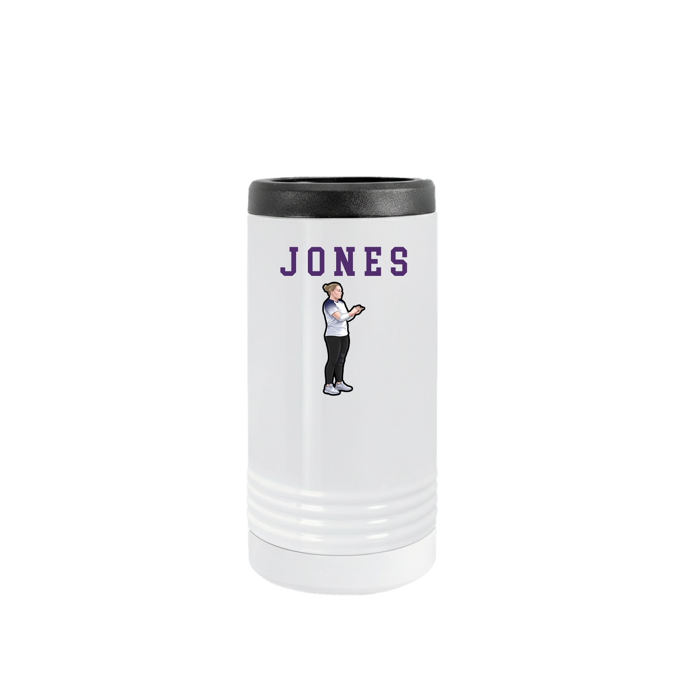 Slim Beverage Holder — Shirsey in White