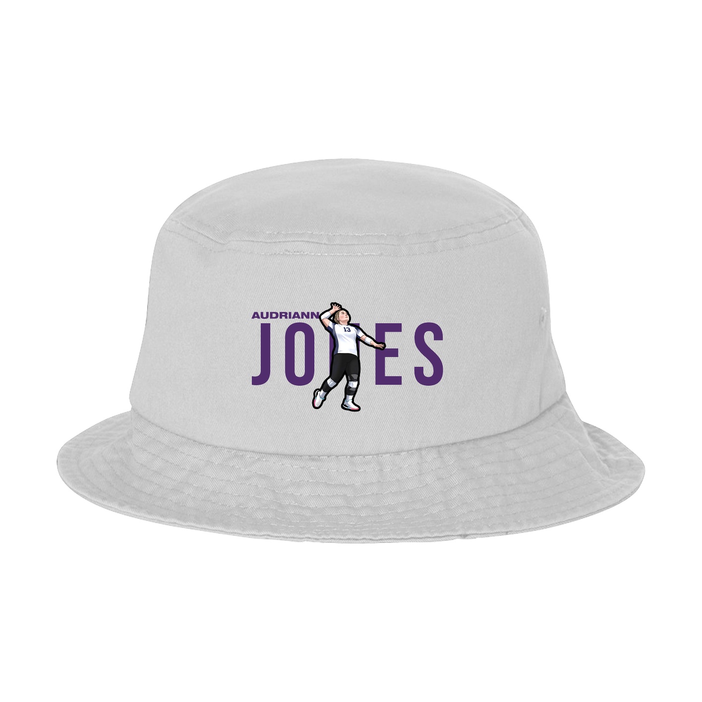 Bucket Cap — Player Name in White