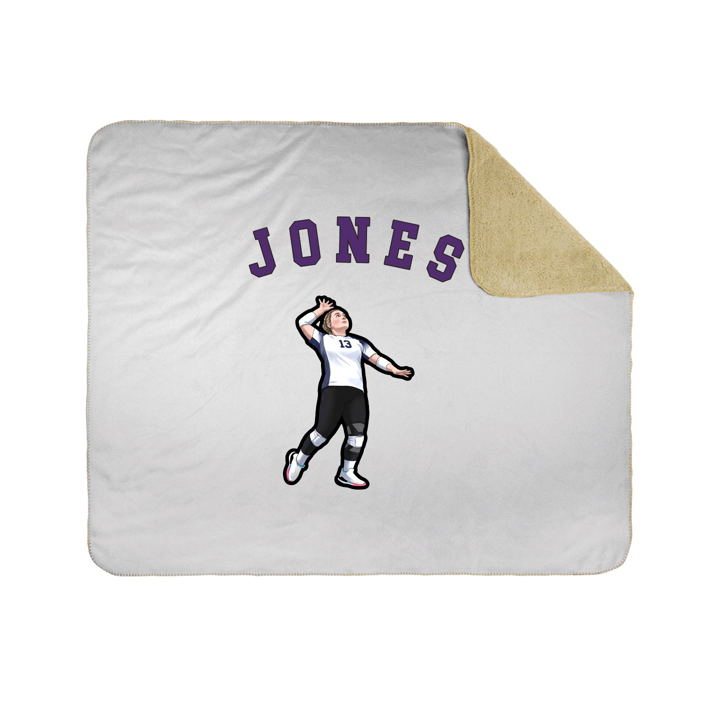 Throw Blanket — Shirsey Arch in White