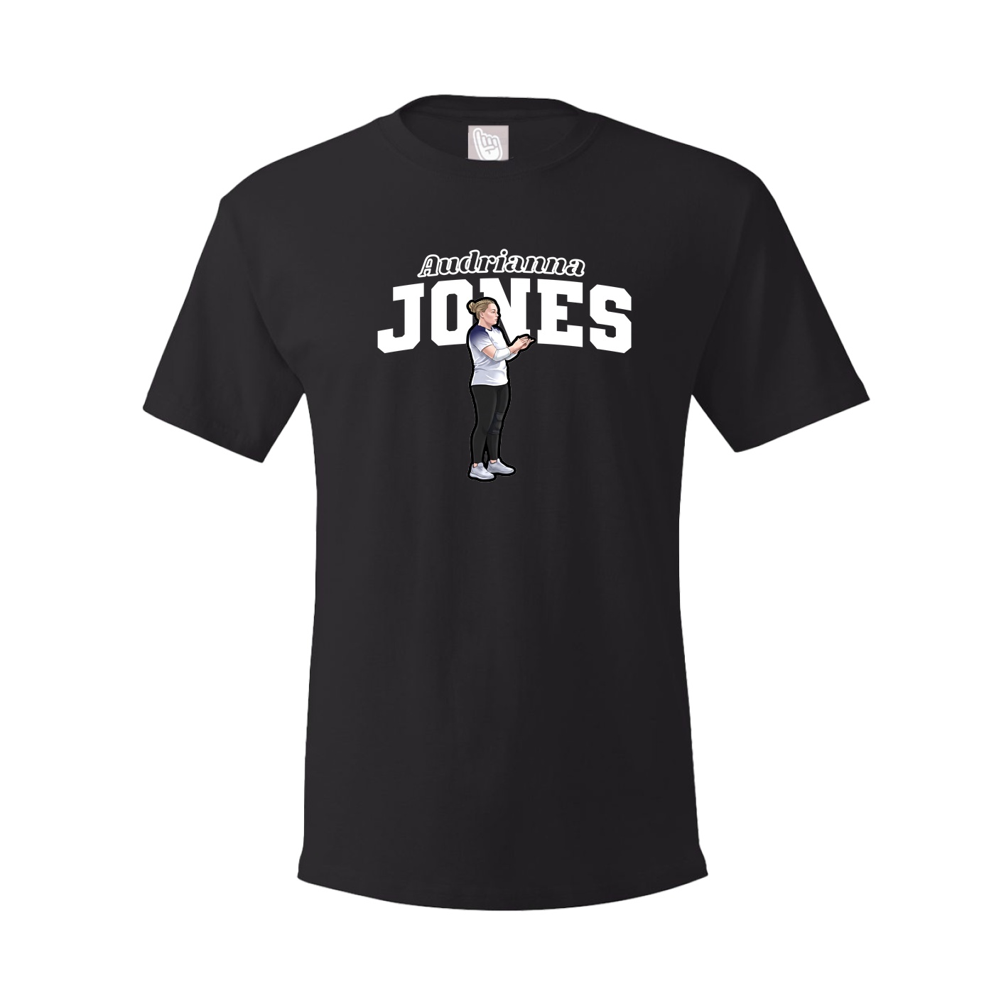 Tee — Name Arch in Black