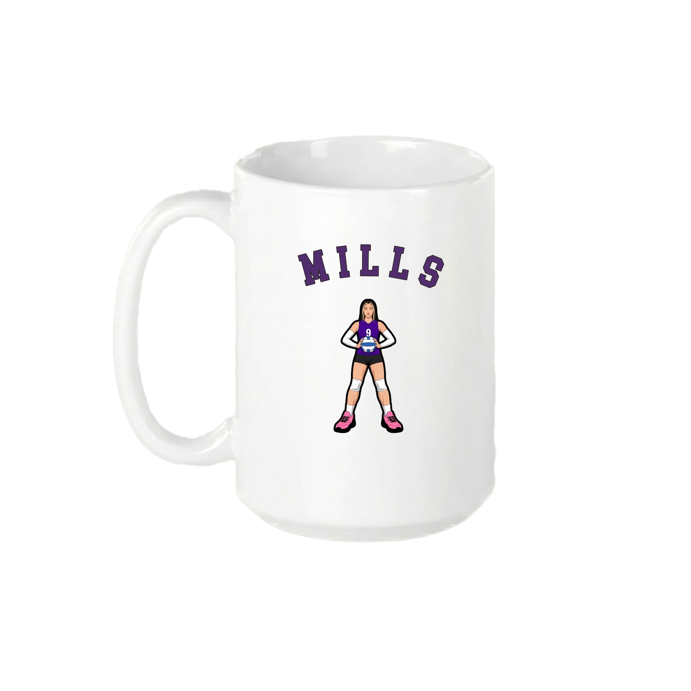 15oz Coffee Mug — Shirsey Arch in White