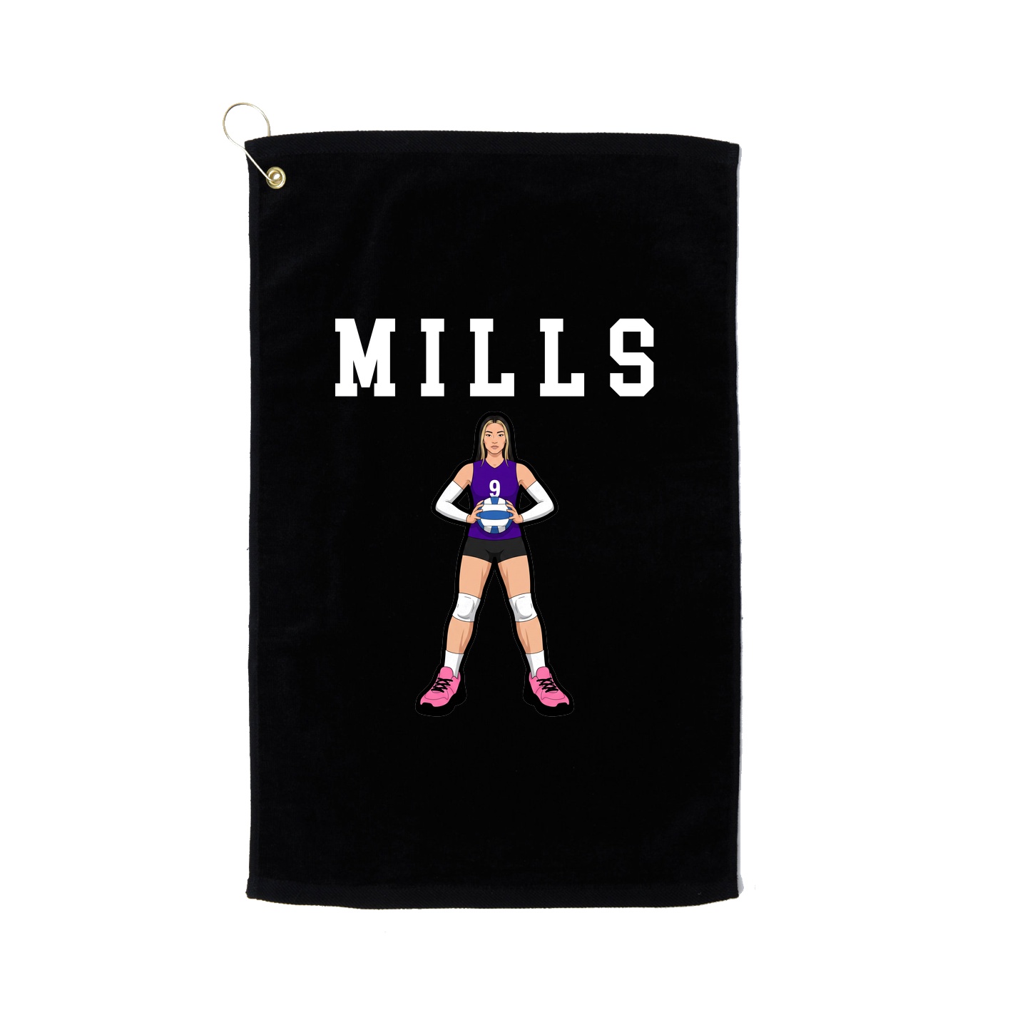Golf Towel — Shirsey in Black