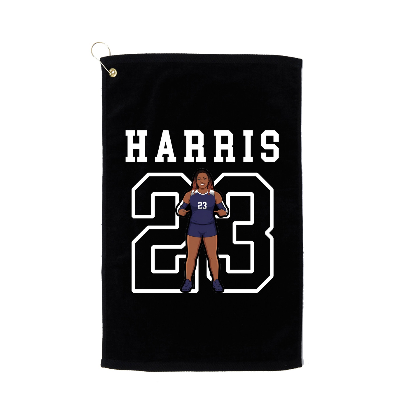 Golf Towel — Shirsey in Black