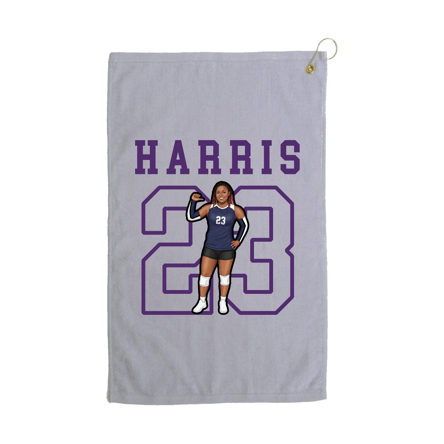 Golf Towel — Shirsey in Grey