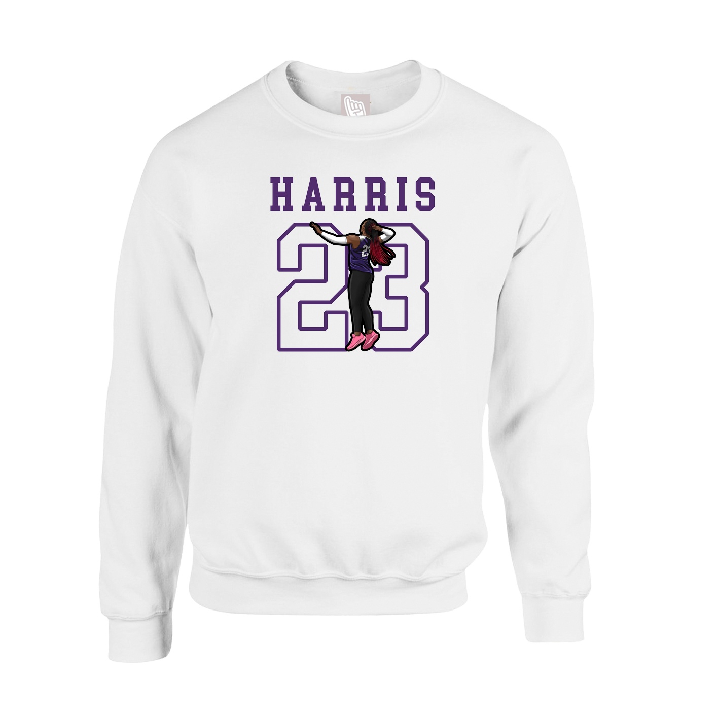 Fleece Crew — Shirsey in White