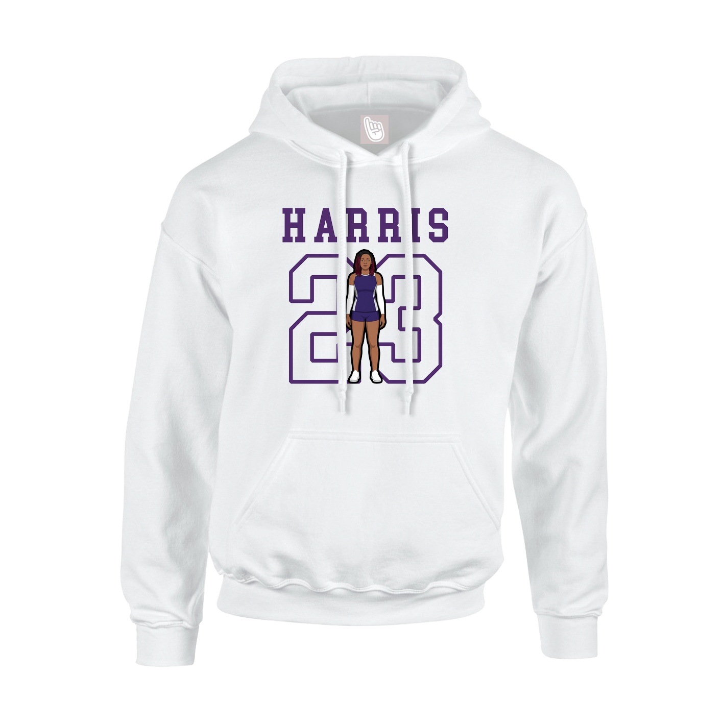 Youth Hoodie — Shirsey in White