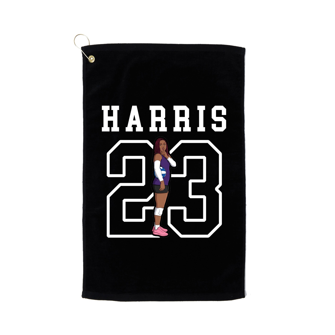 Golf Towel — Shirsey in Black