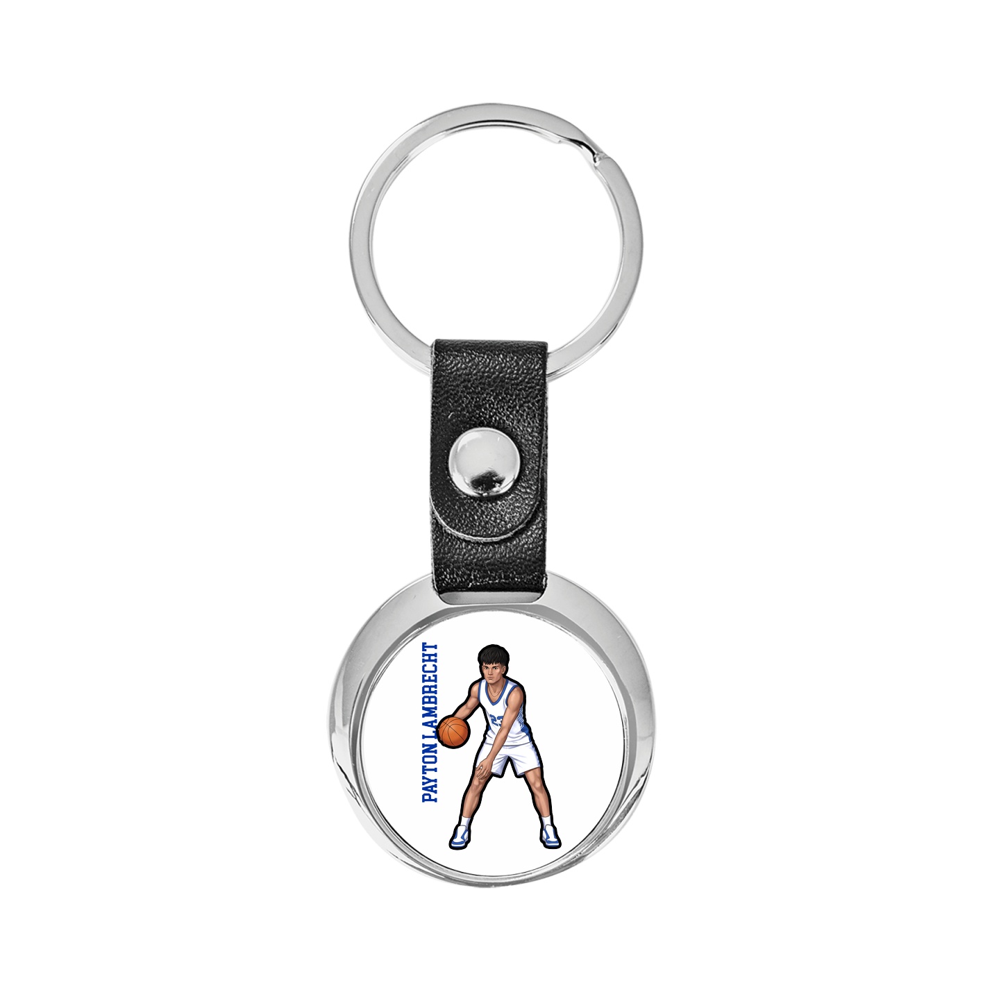 Key Chain — Name Vertical in Classic