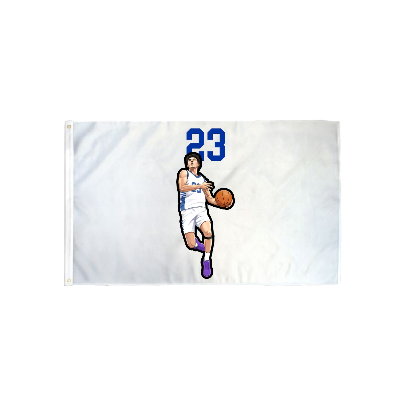 3x5 Flag — Number Top in Classic