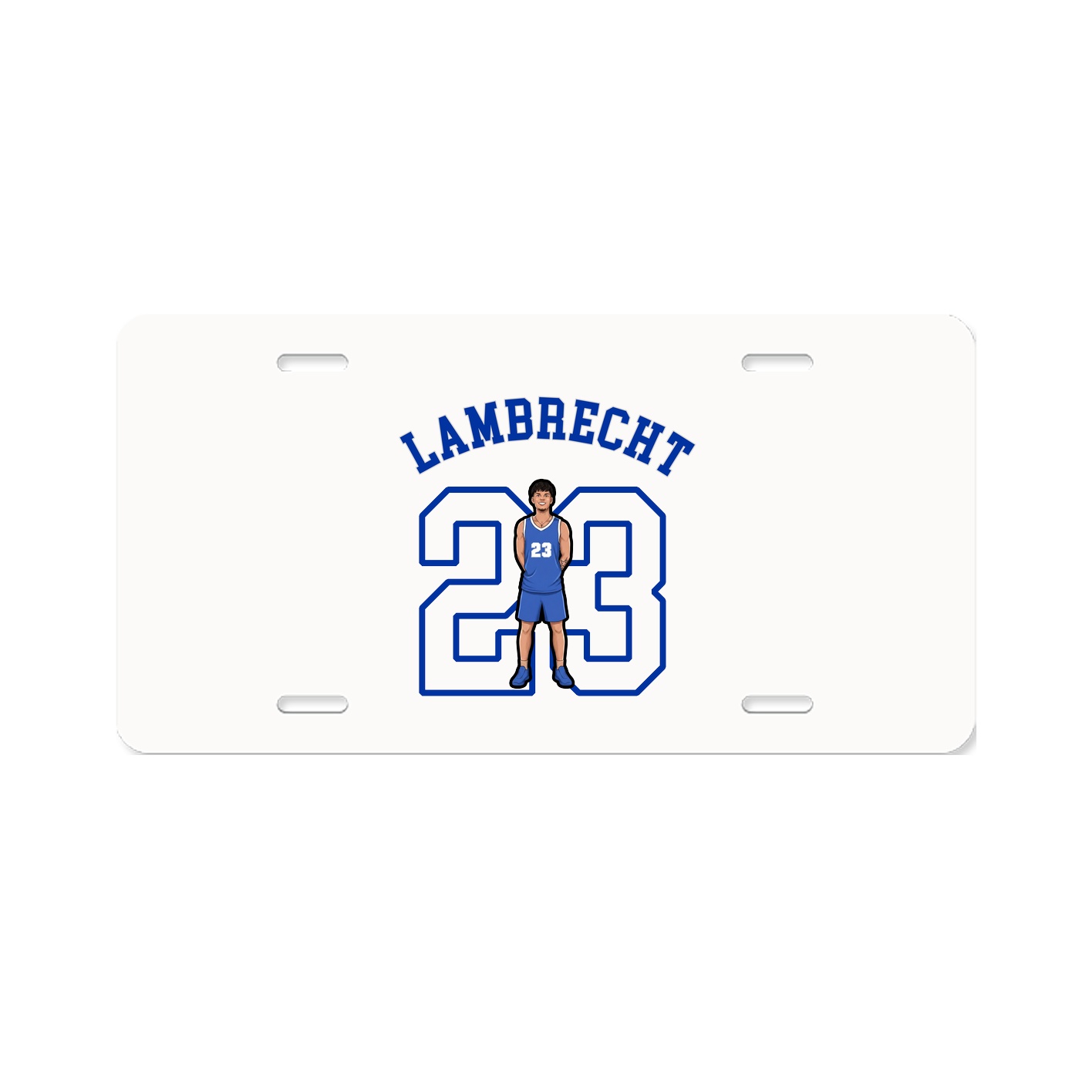 License Plate — Shirsey Arch in Classic