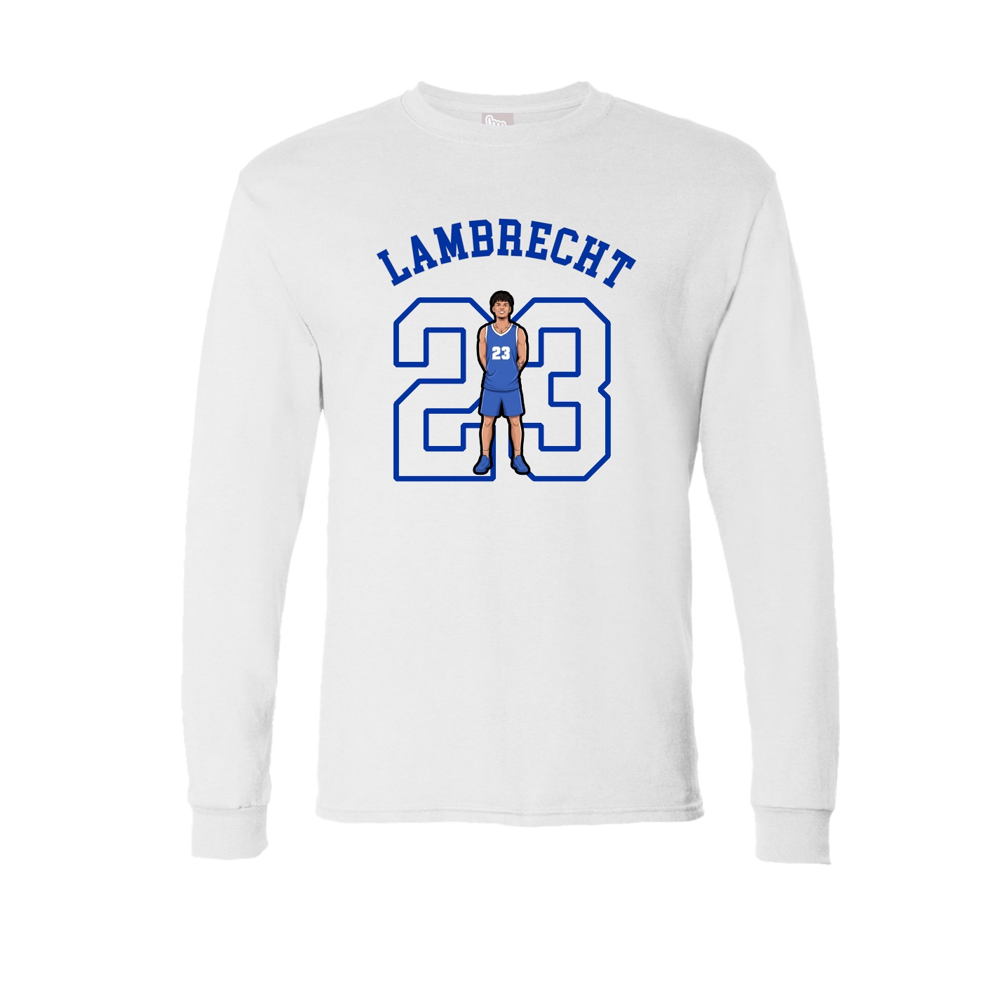 Long Sleeve Tee — Shirsey Arch in White