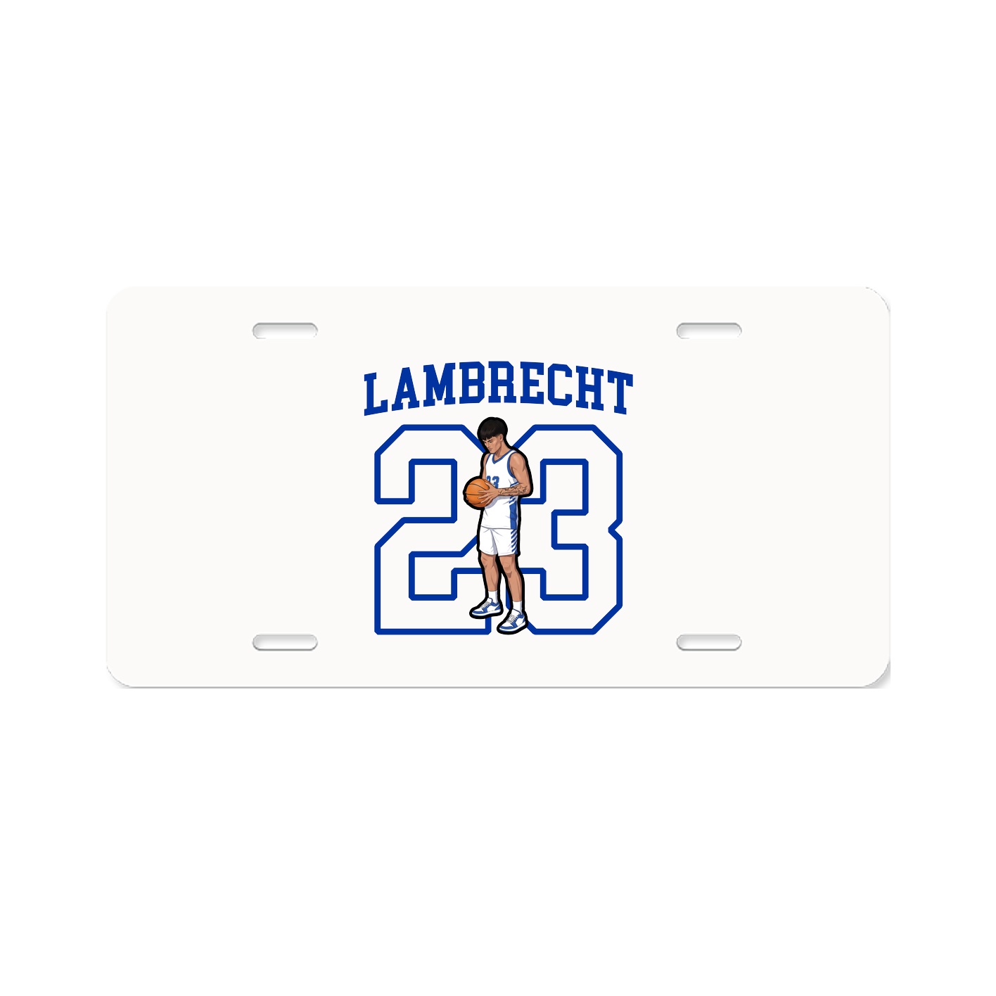 Aluminum License Plate
