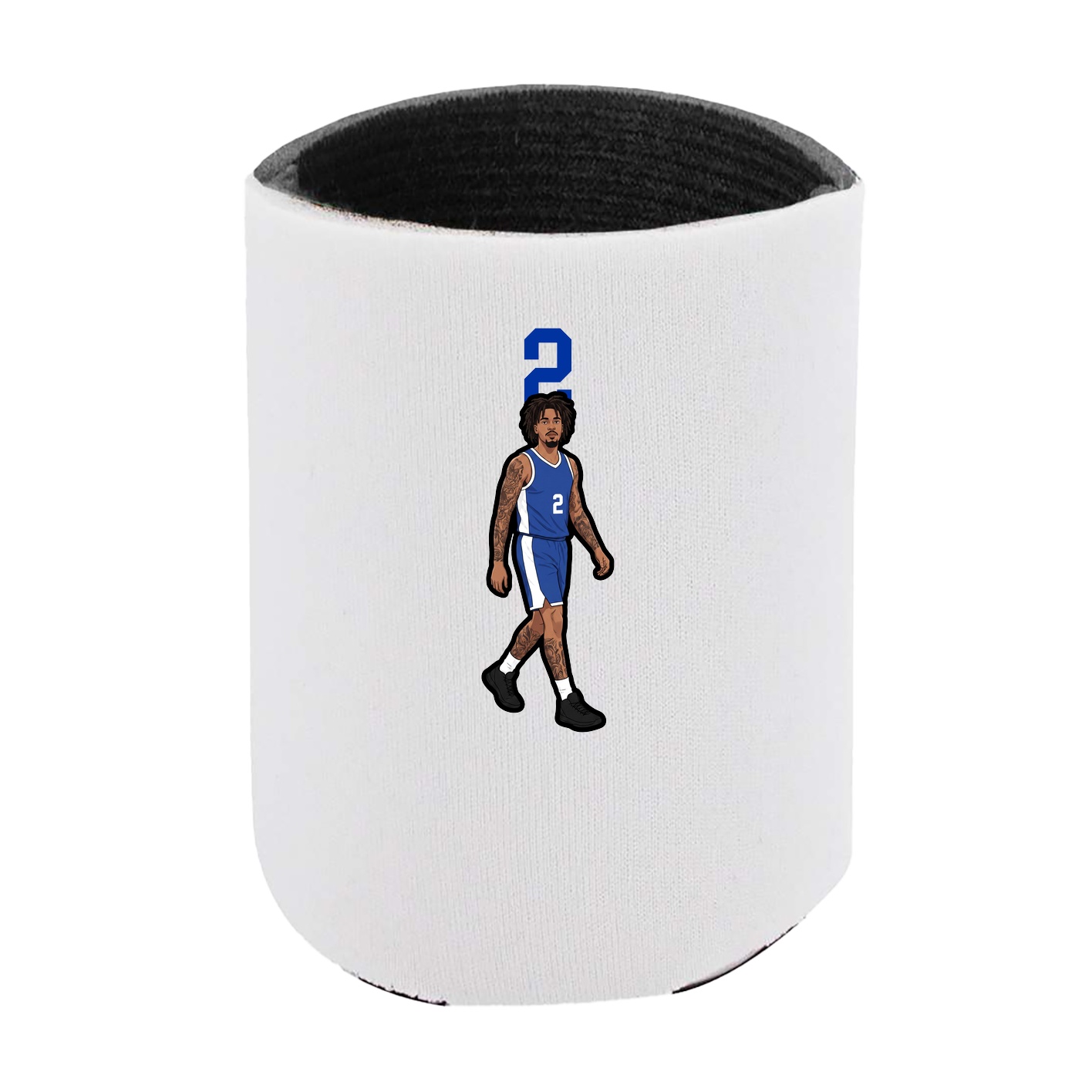 Can Holder — Number Top in White