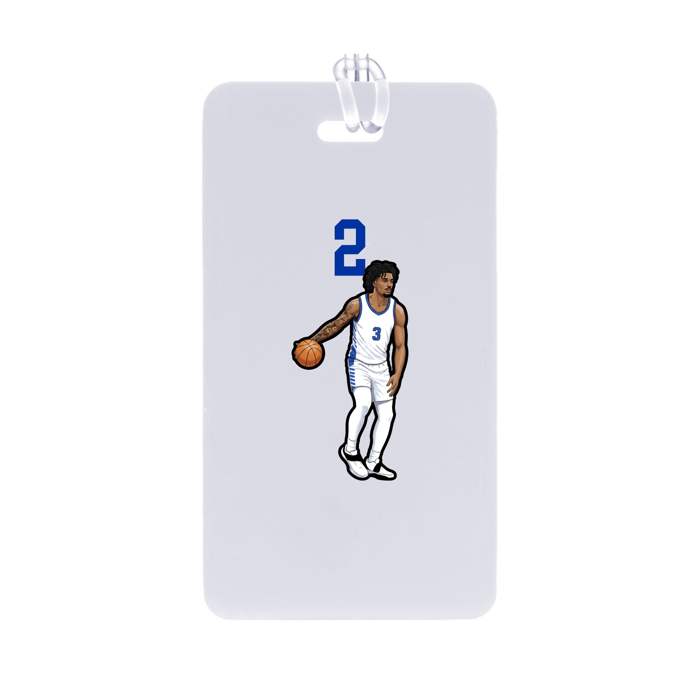 Bag Tag — Number Top in Classic