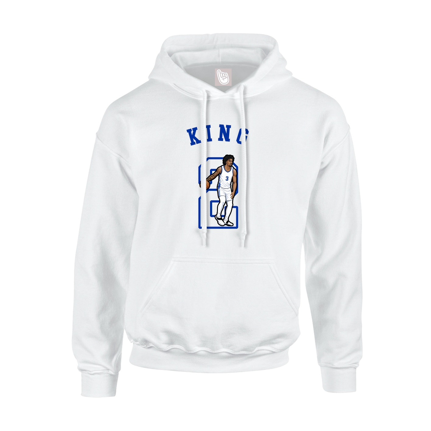 Hoodie — Shirsey Arch in White