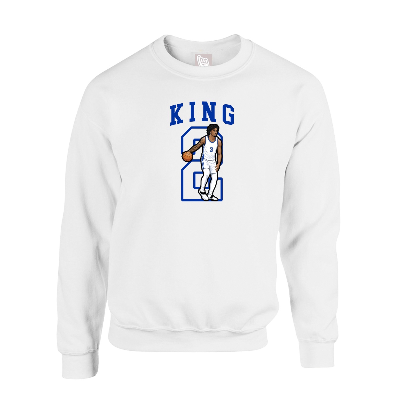 Fleece Crew — Shirsey in White