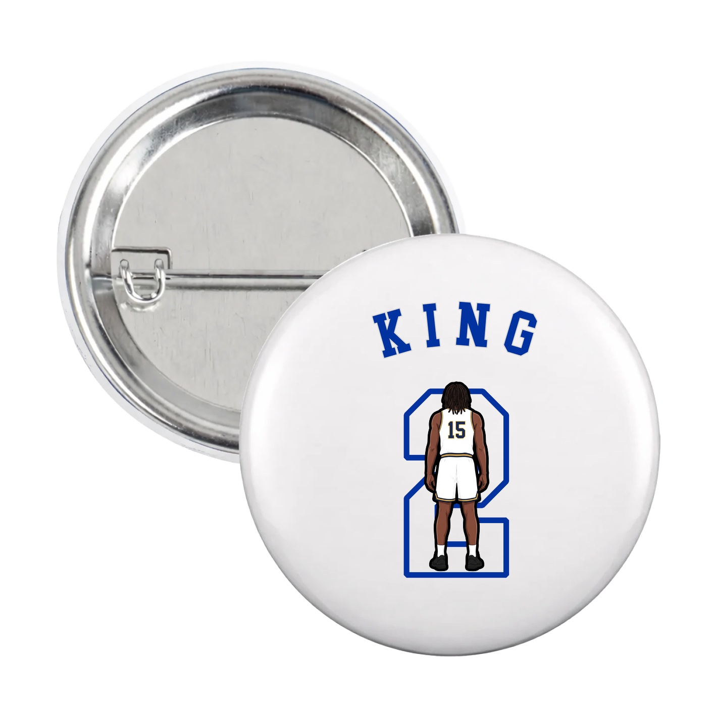 Game Day Button — Shirsey Arch in White