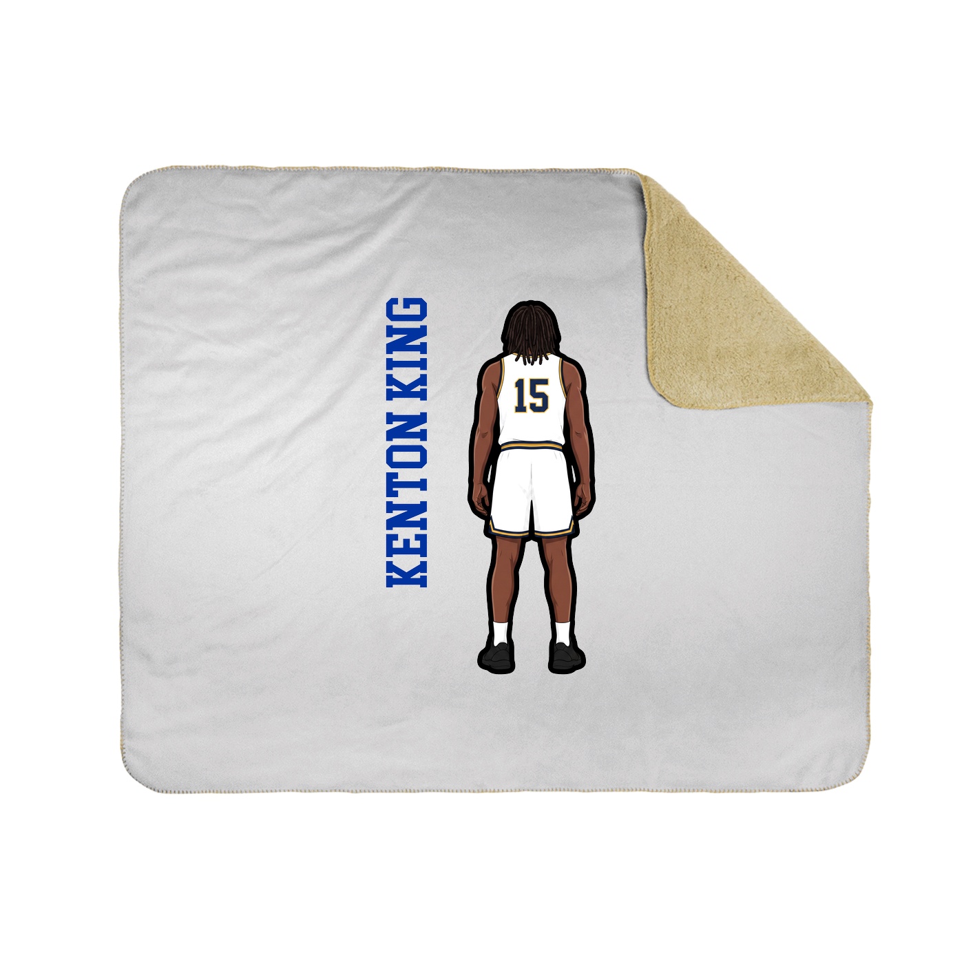 50x60 Sherpa Lined Throw Blanket