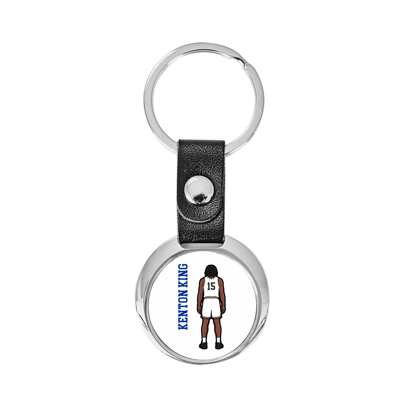 Key Chain — Name Vertical in Classic