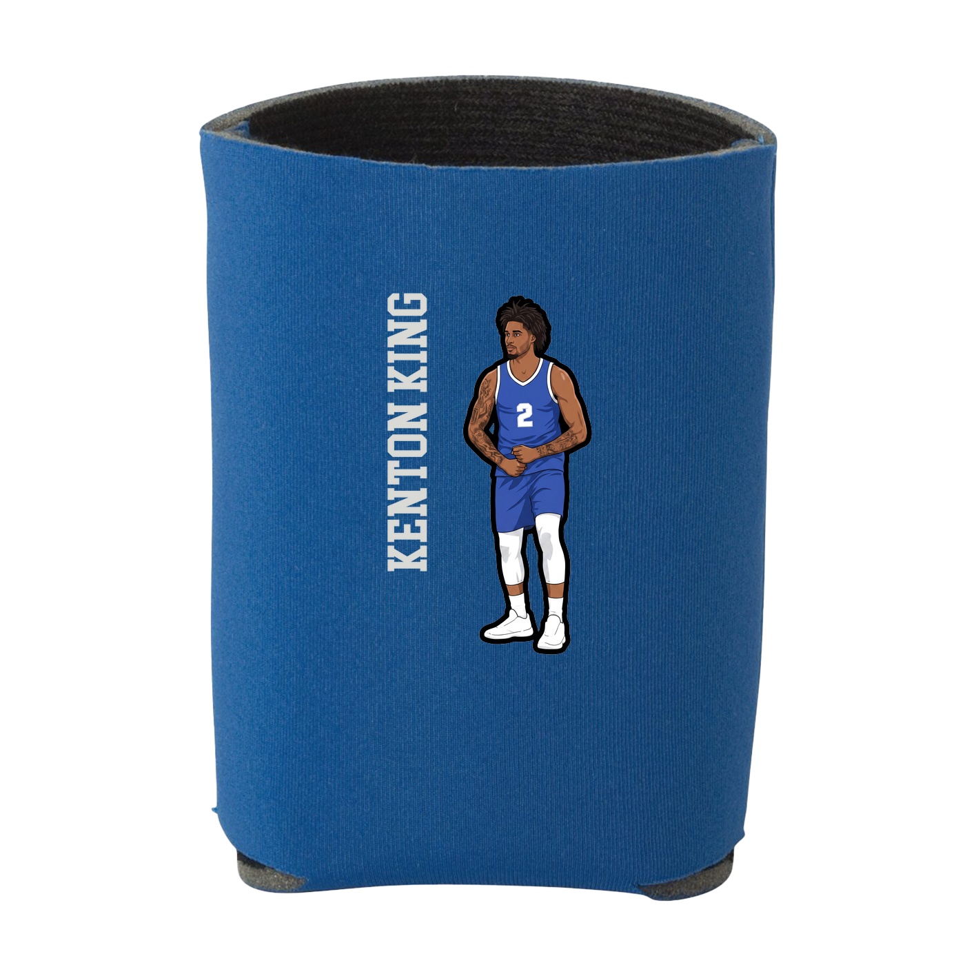 Can Holder — Name Vertical in Royal