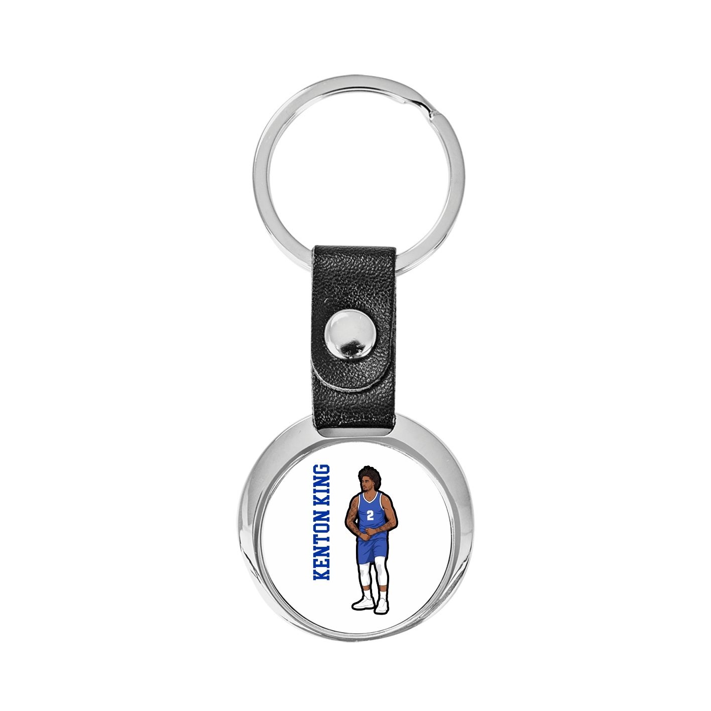 Key Chain — Name Vertical in Classic