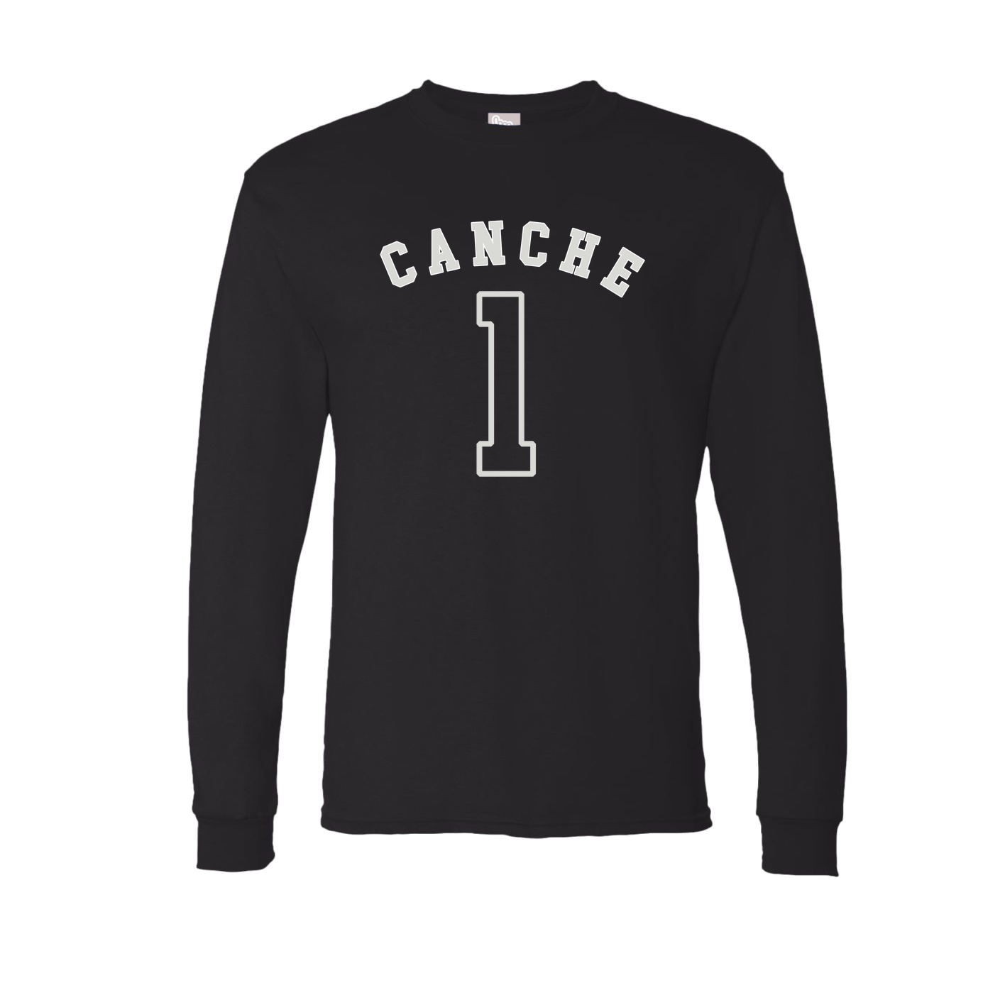 Long Sleeve Tee — Shirsey Arch in Black