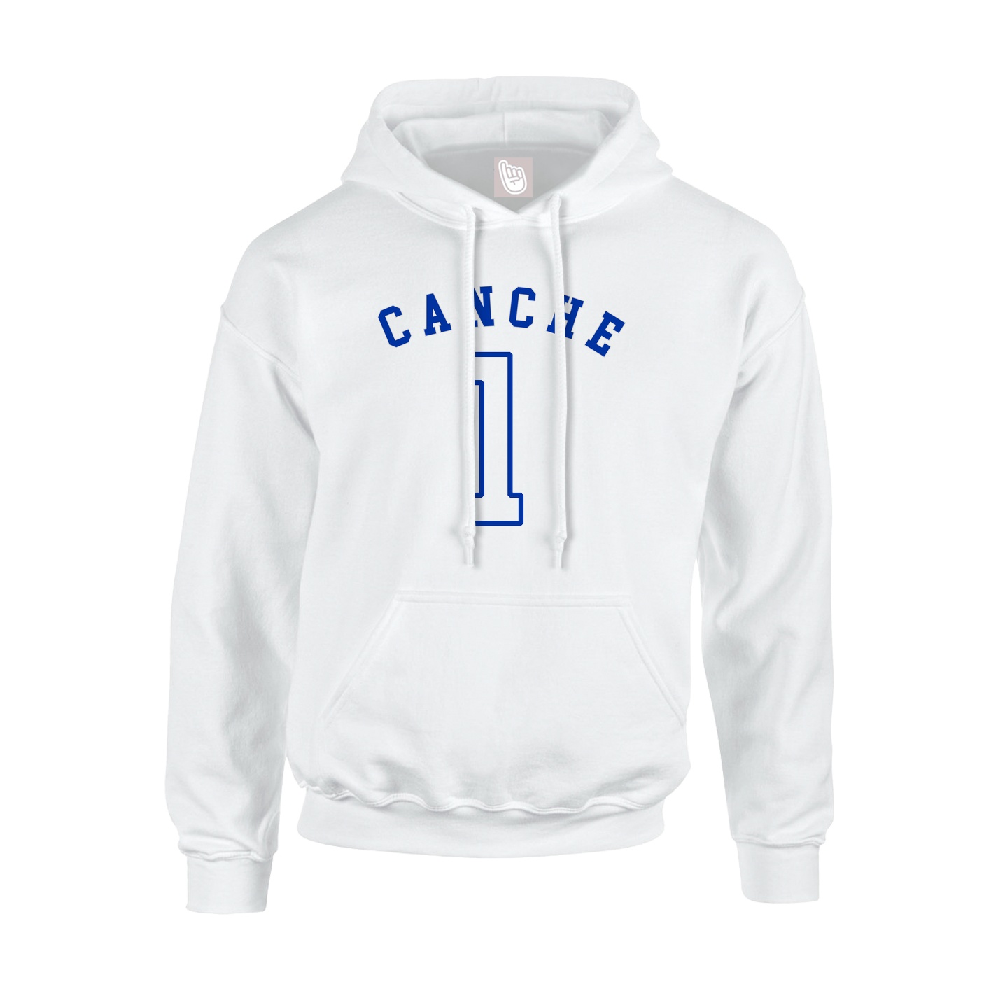 Hoodie — Shirsey Arch in White