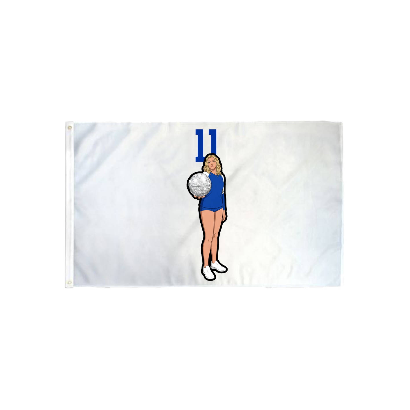 3x5 Flag — Number Top in Classic