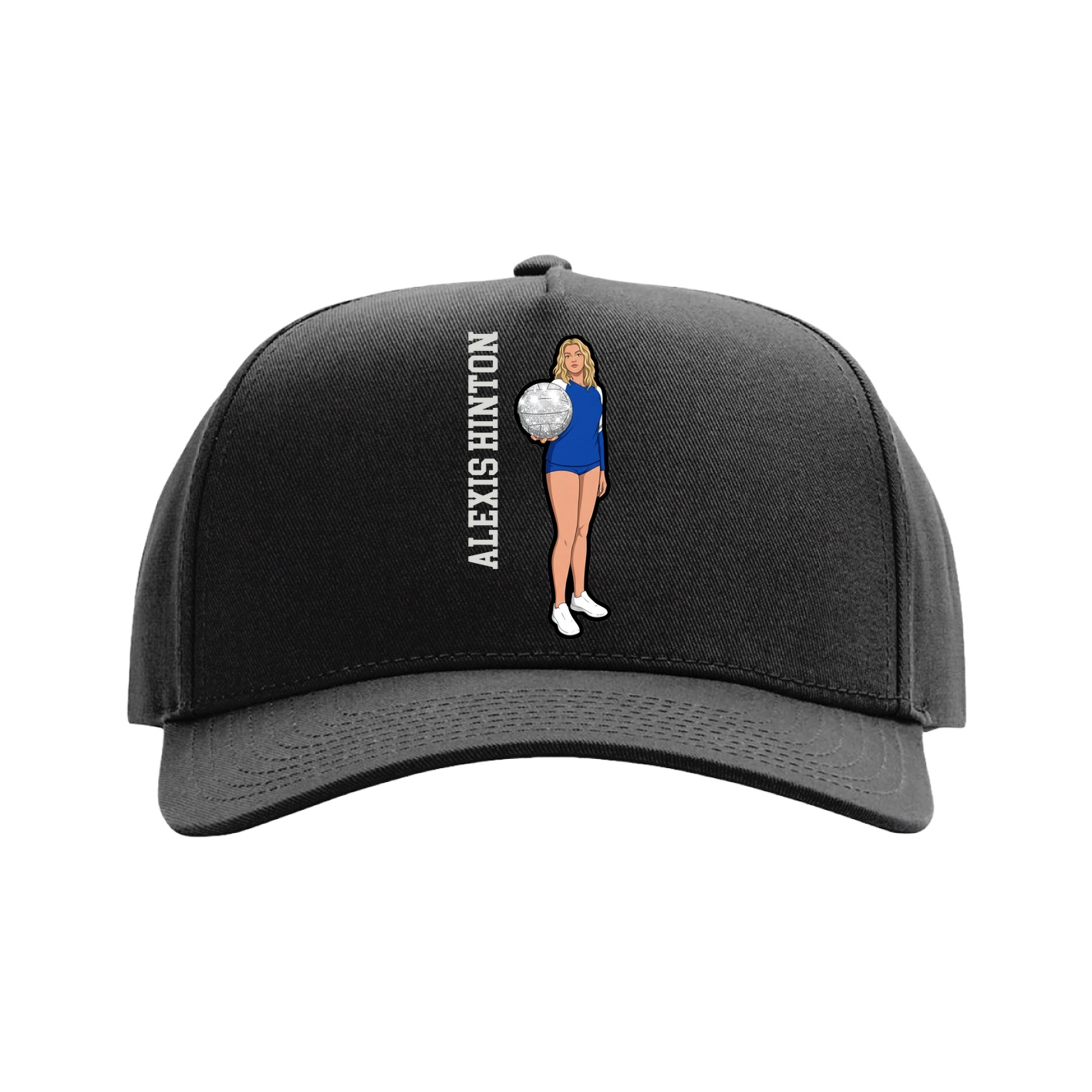Full Fabric Five-Panel Champ Cap