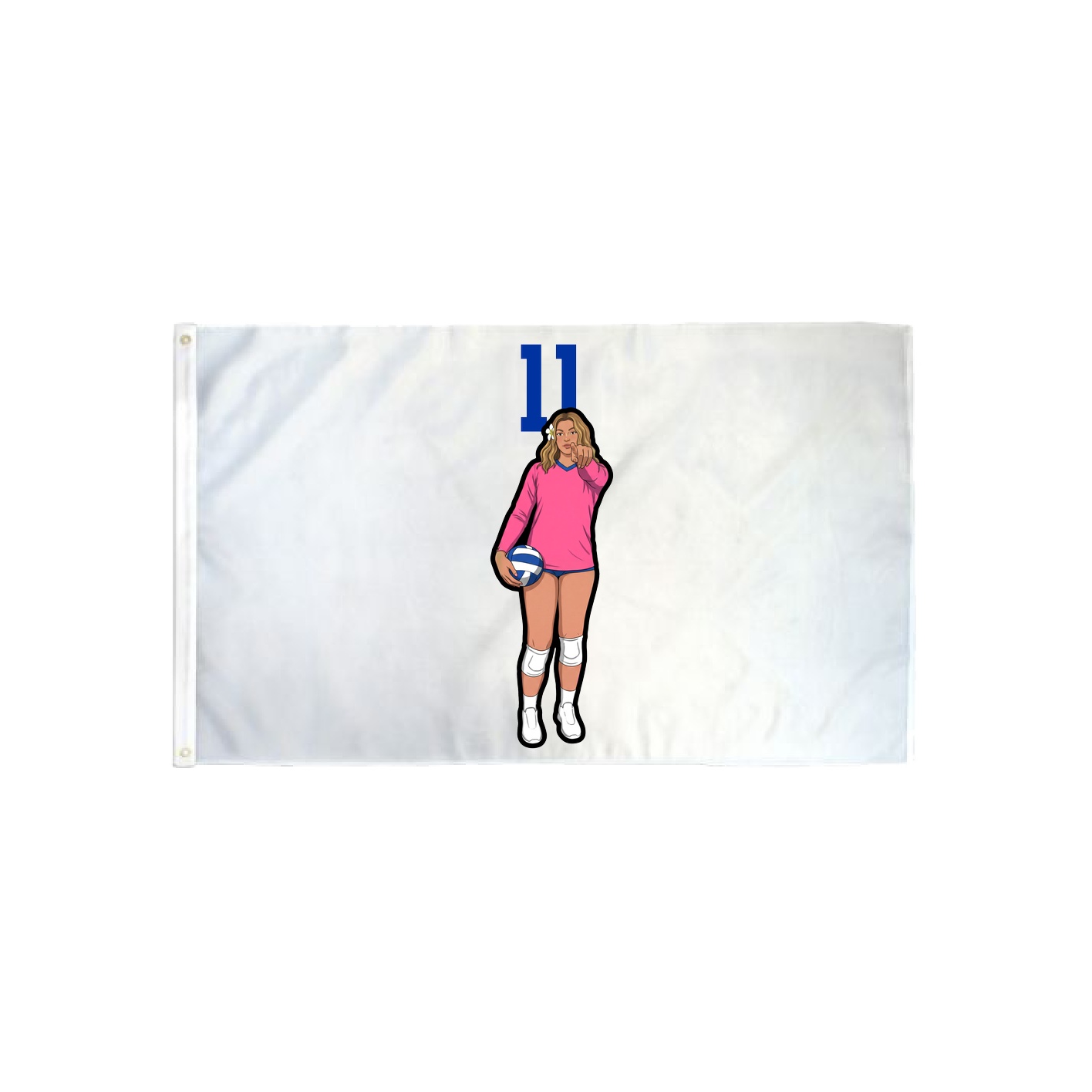 3x5 Flag — Number Top in Classic