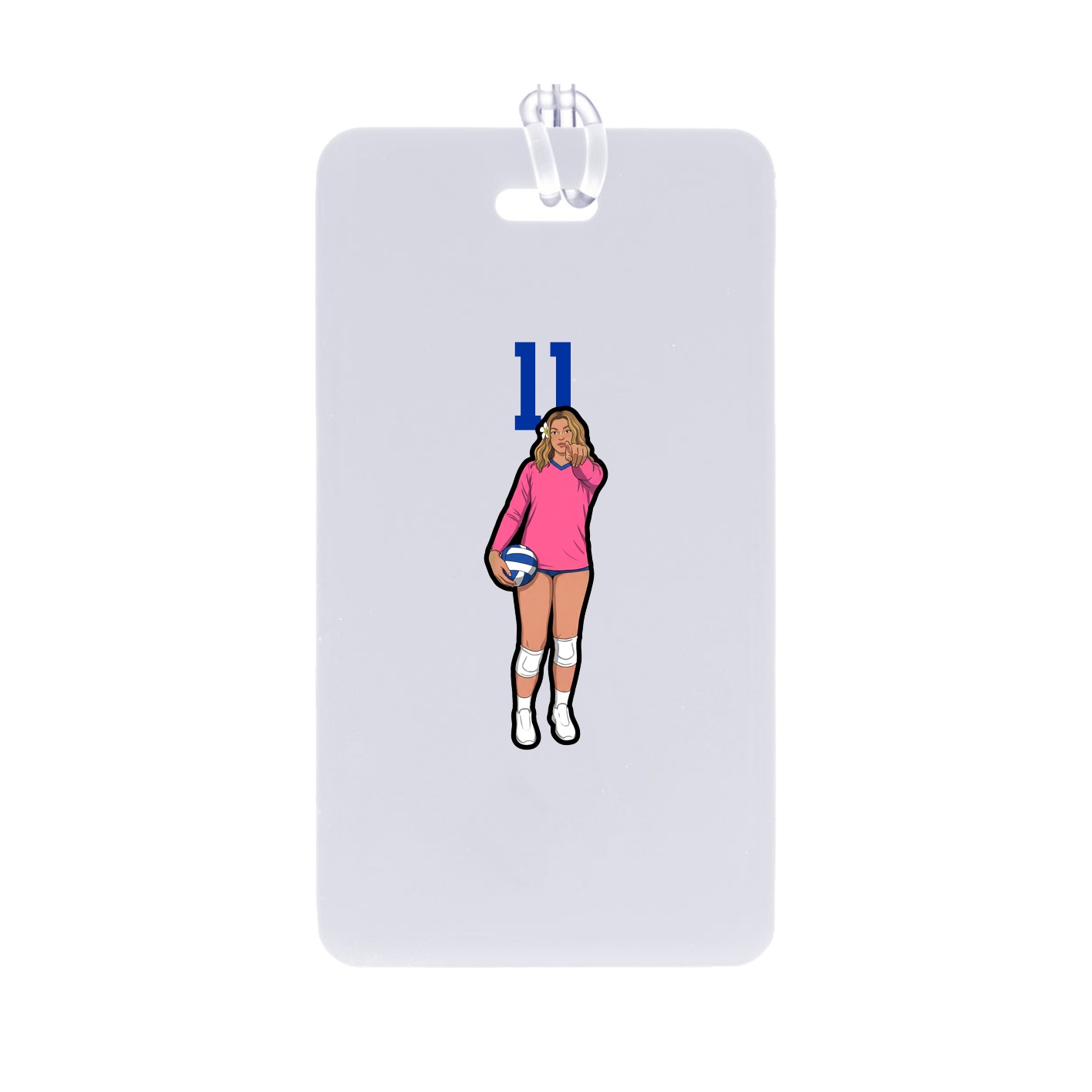 Bag Tag — Number Top in Classic