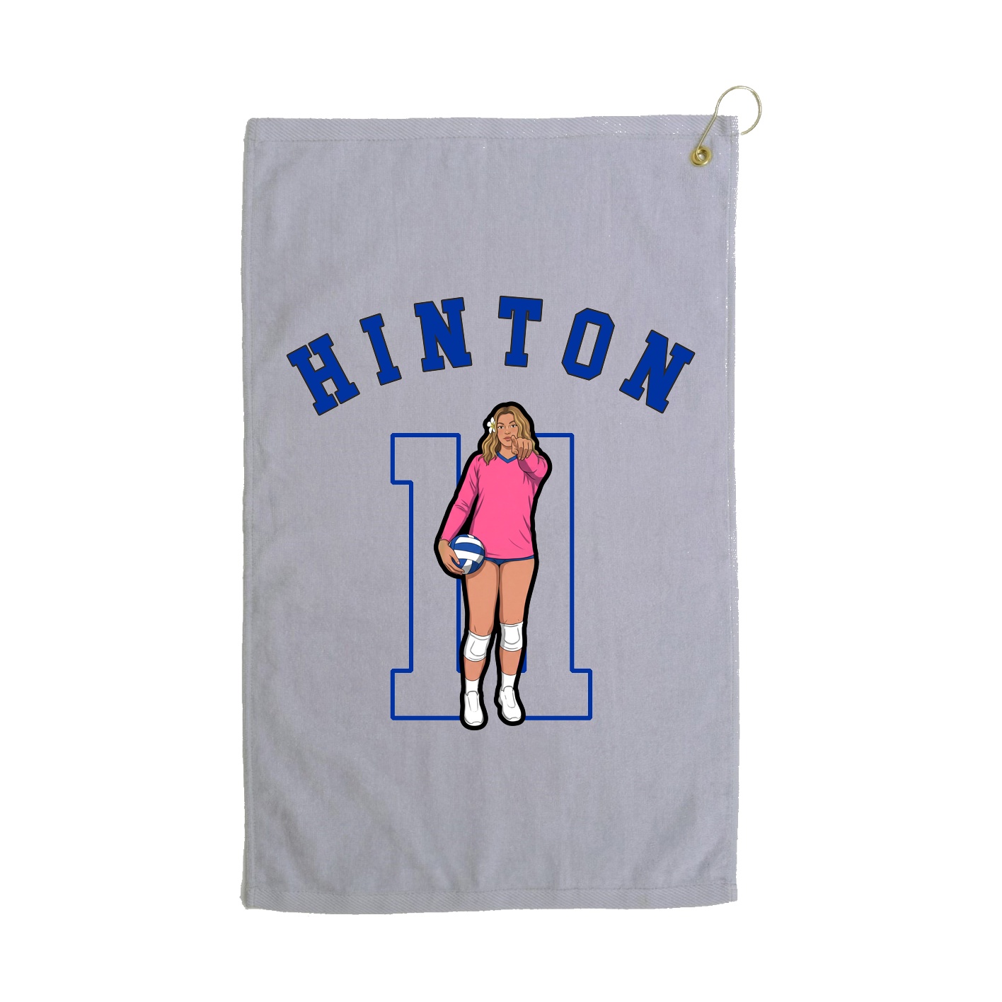 Golf Towel — Shirsey Arch in Grey