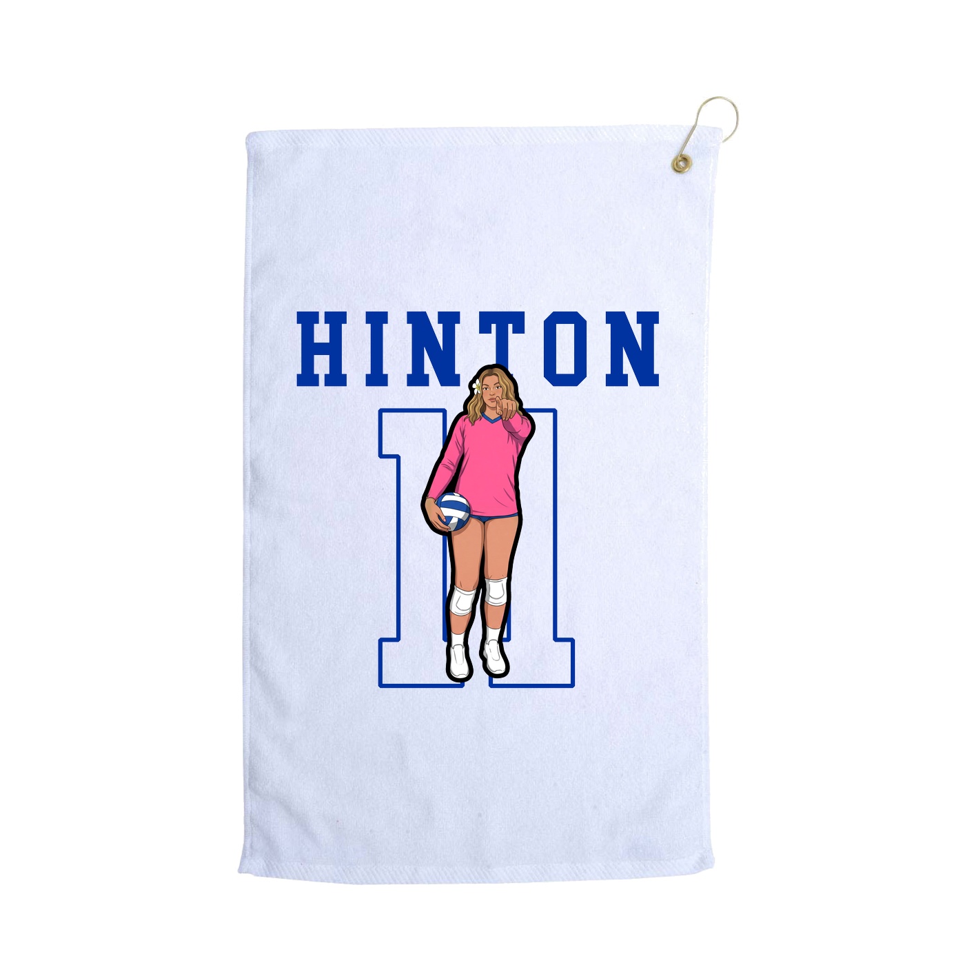 Golf Towel — Shirsey in White