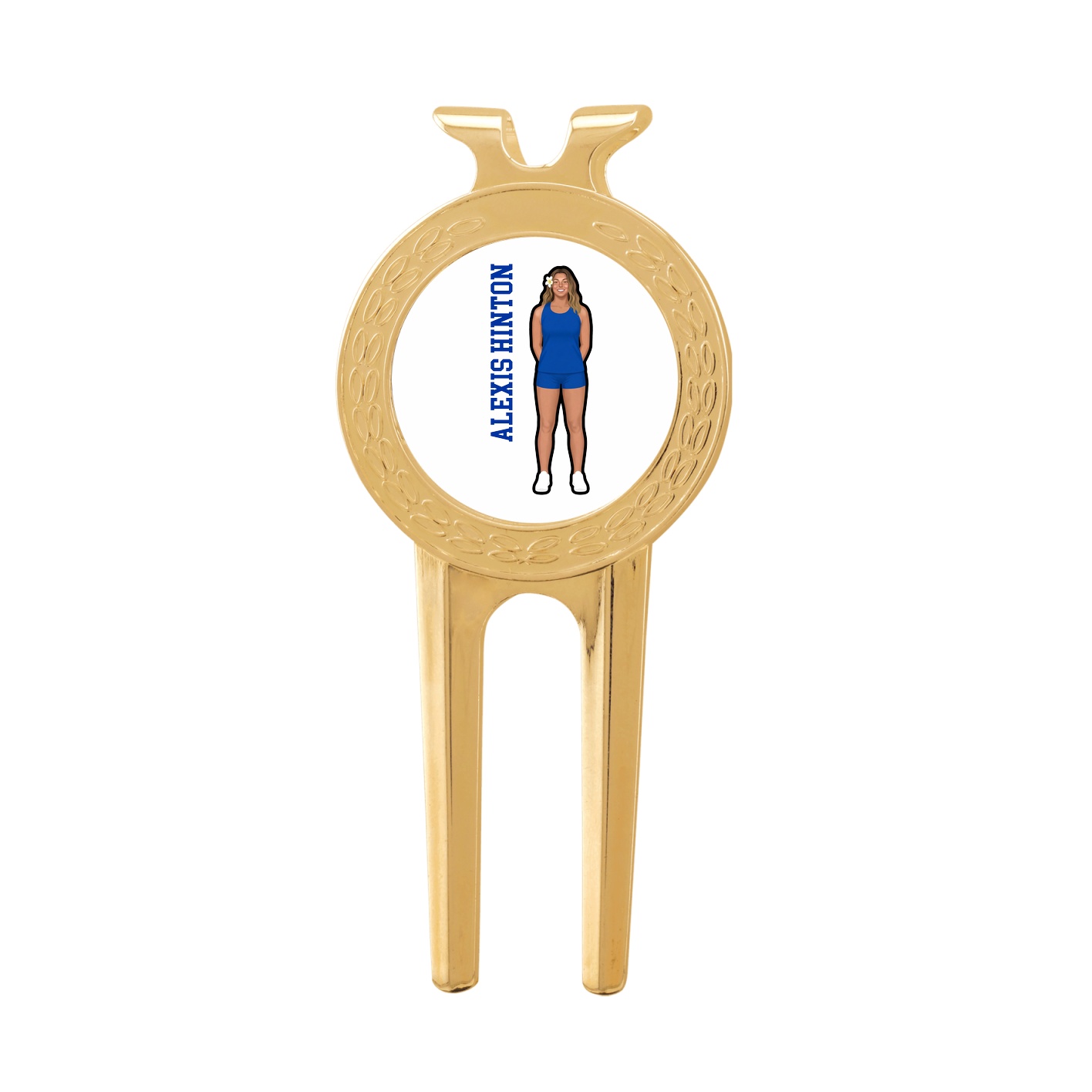 Divot Tool with Ball Marker — Name Vertical in Classic