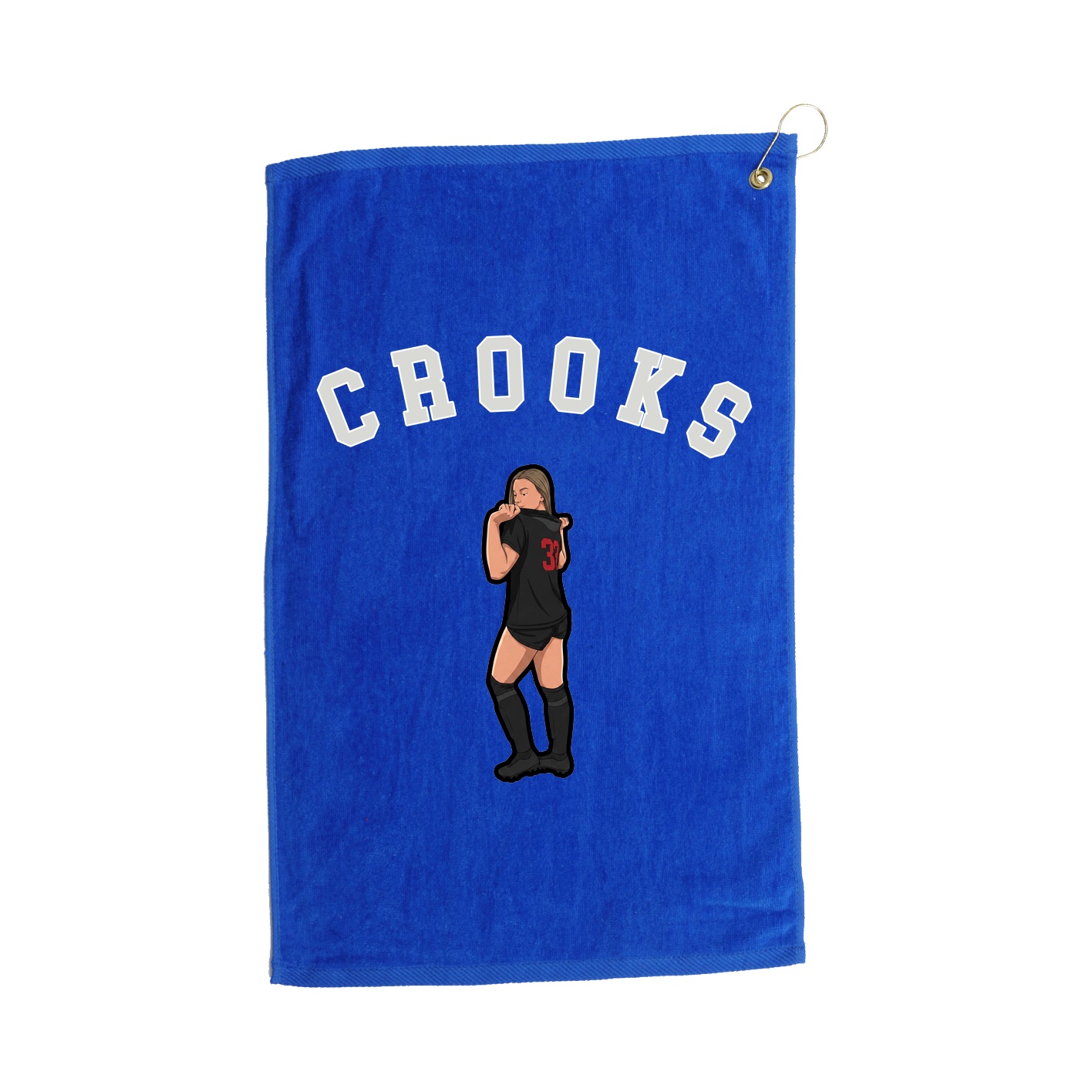 Golf Towel — Shirsey Arch in Royal