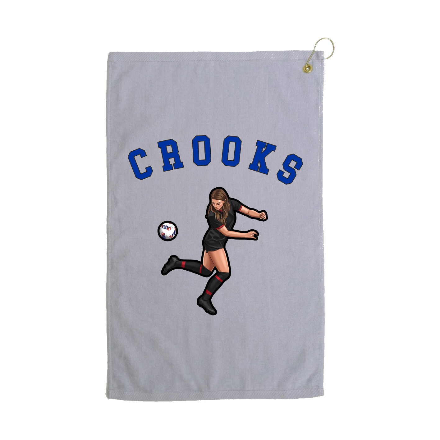 Golf Towel — Shirsey Arch in Grey
