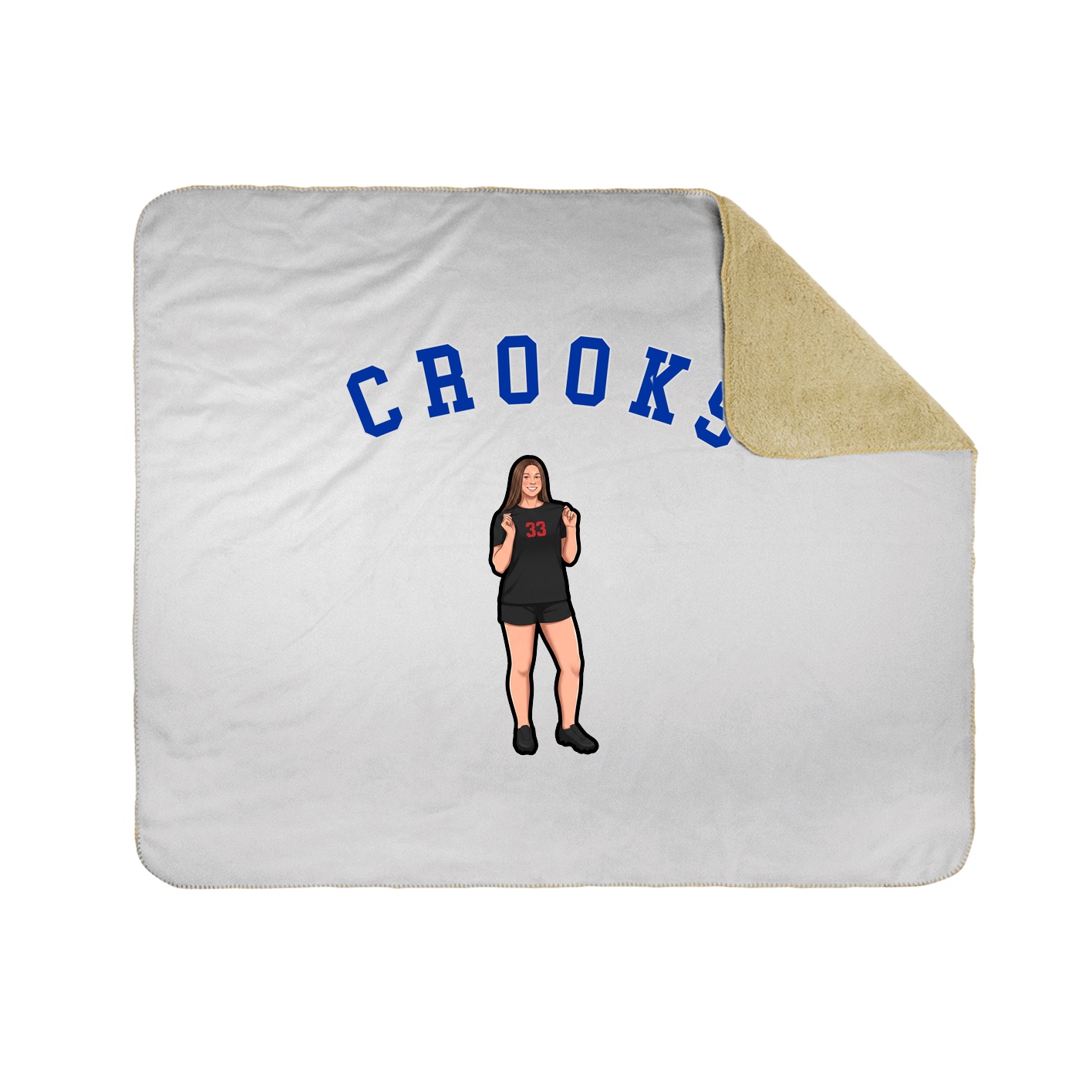 Throw Blanket — Shirsey Arch in White