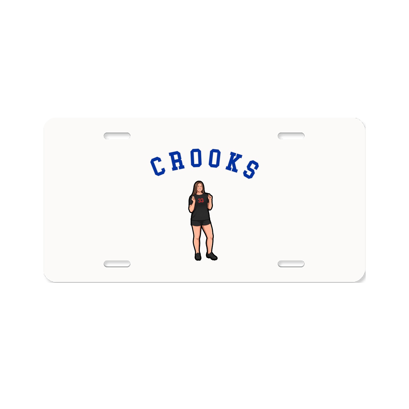 License Plate — Shirsey Arch in Classic