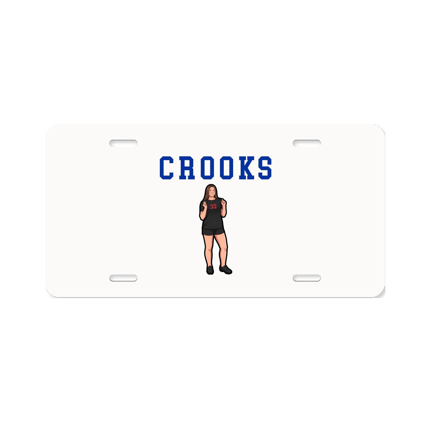 License Plate — Shirsey in Classic