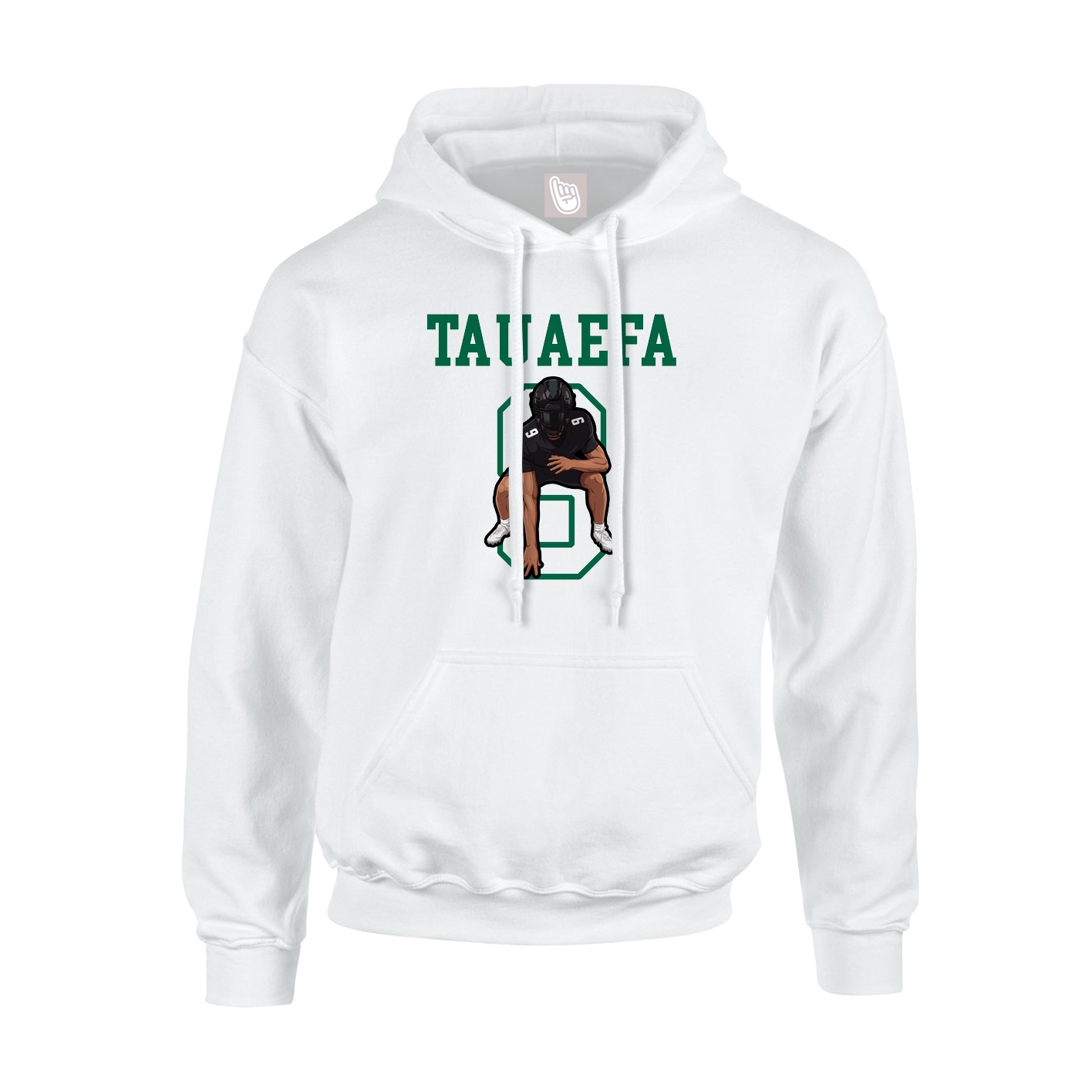 Hoodie — Shirsey in White