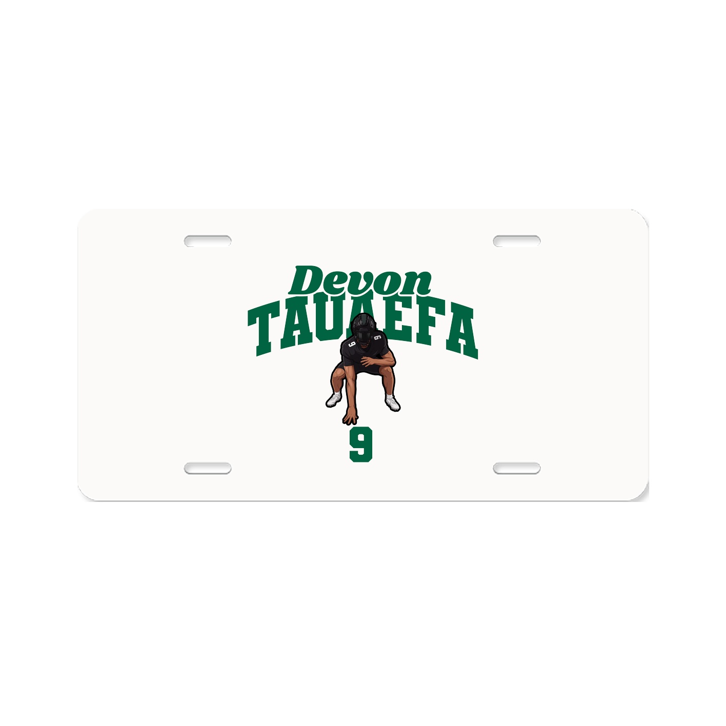 License Plate — Signature Arch in Classic