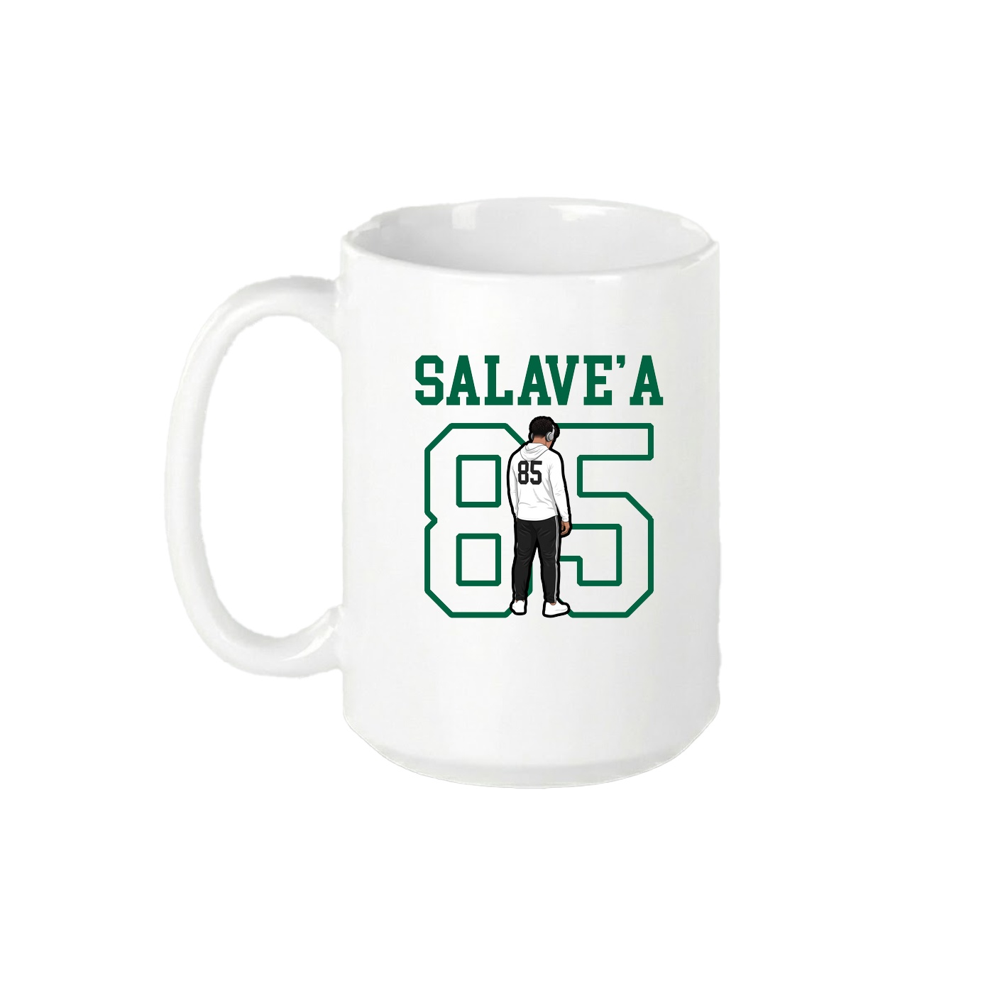 15oz Coffee Mug — Shirsey in White