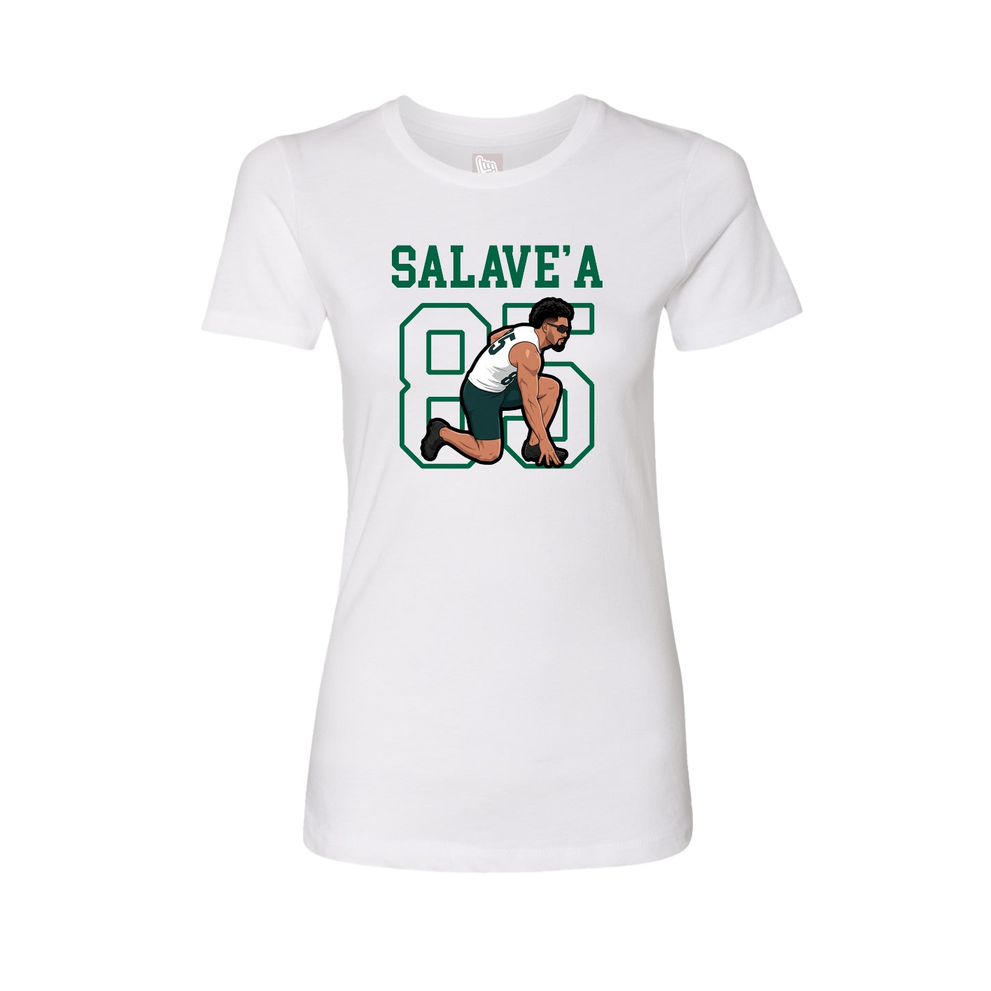 Fitted Women's Tee — Shirsey in White