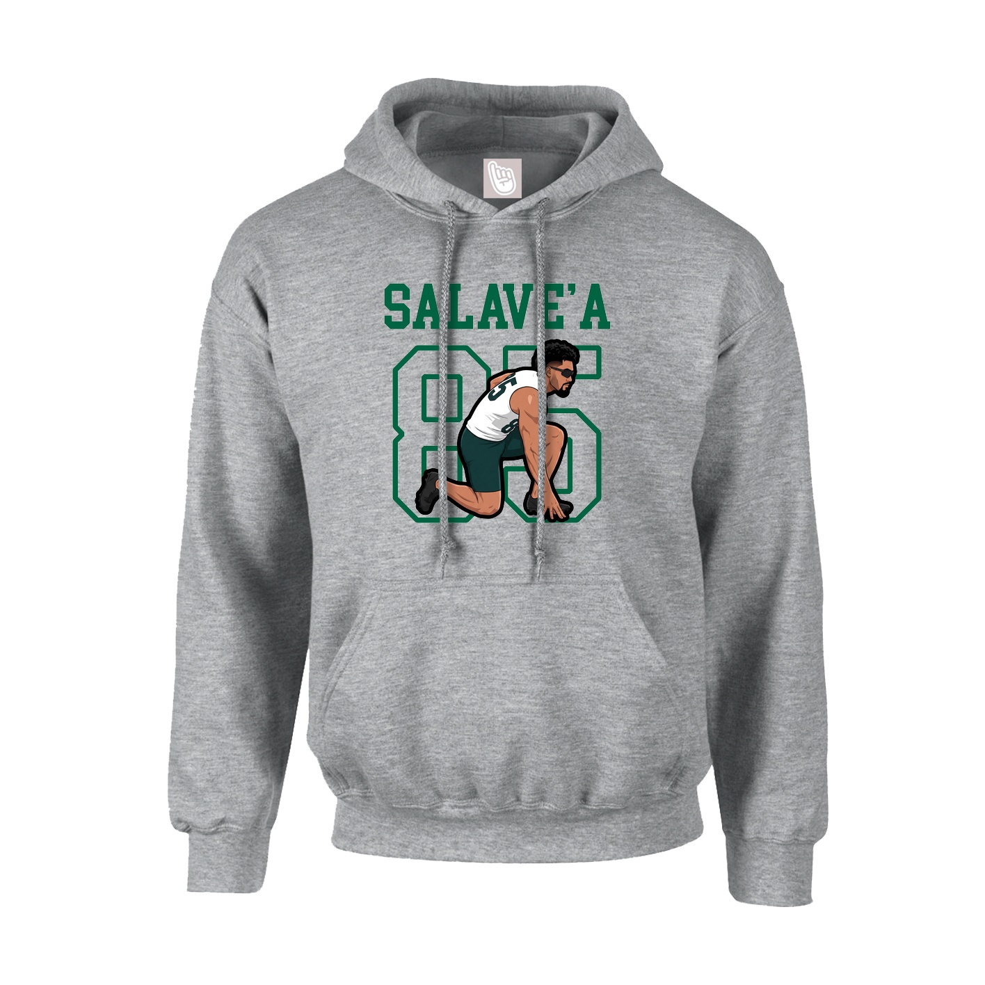 Hoodie — Shirsey in Grey