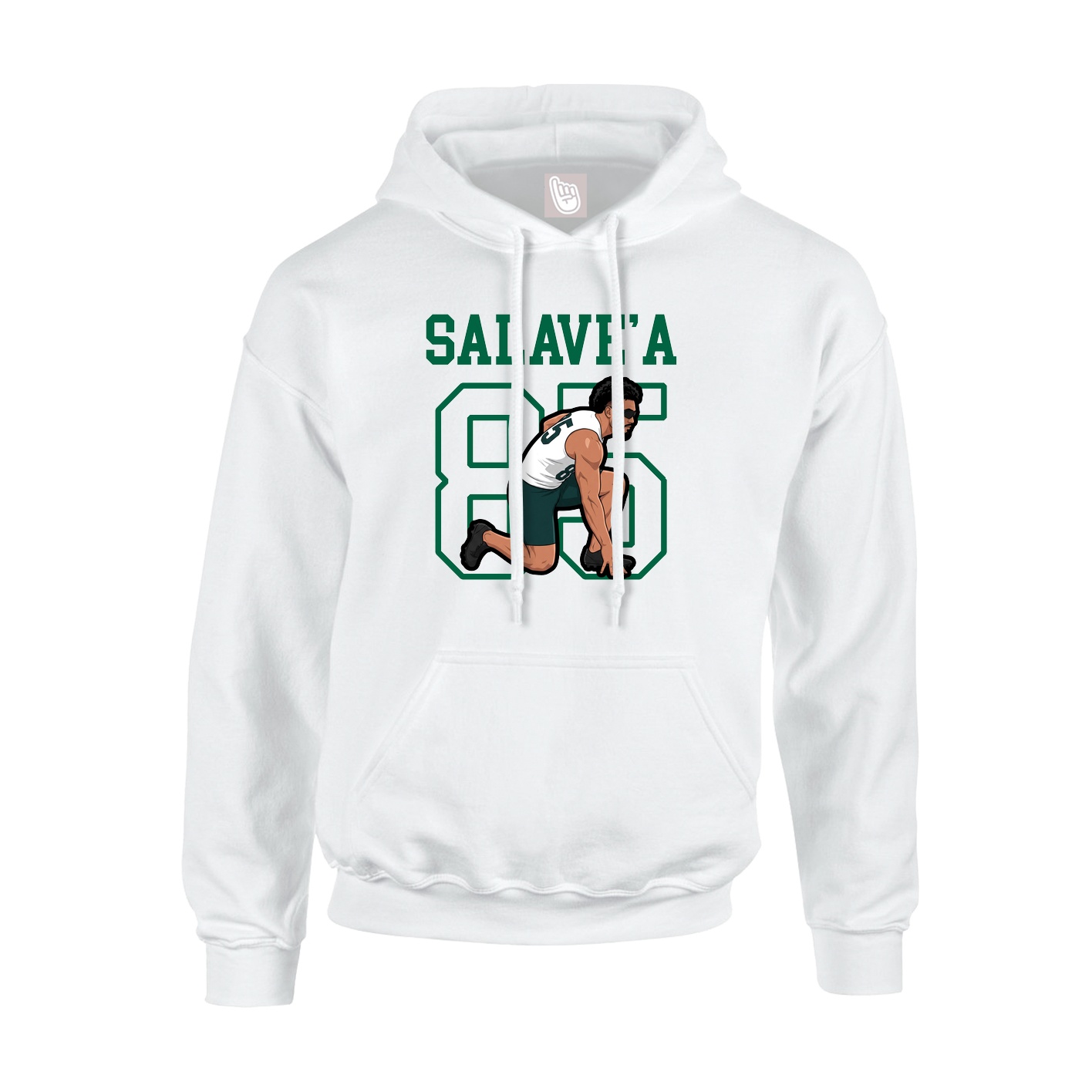 Youth Hoodie — Shirsey in White